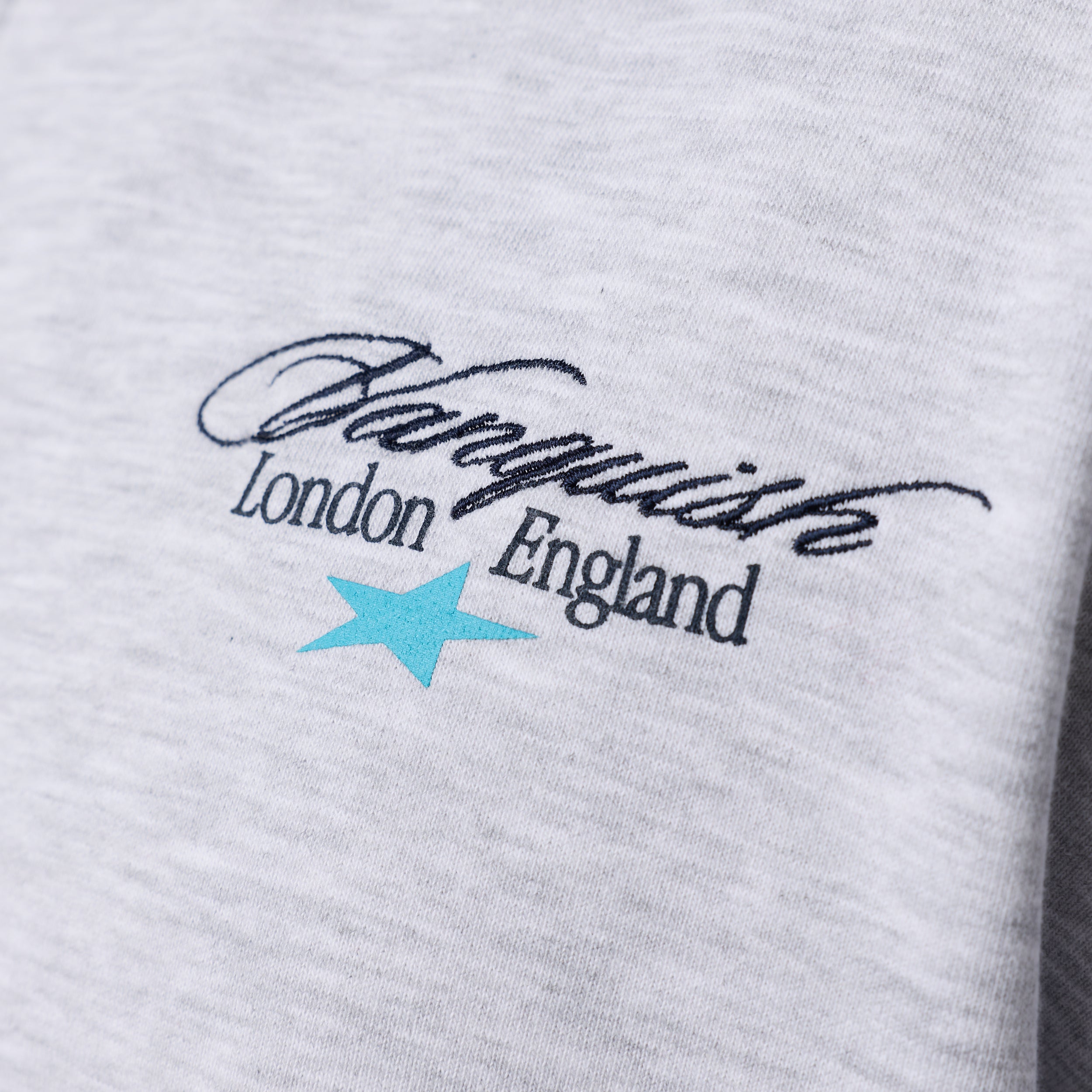 ACONITE GREY OVERSIZED FULL ZIP HOODIE