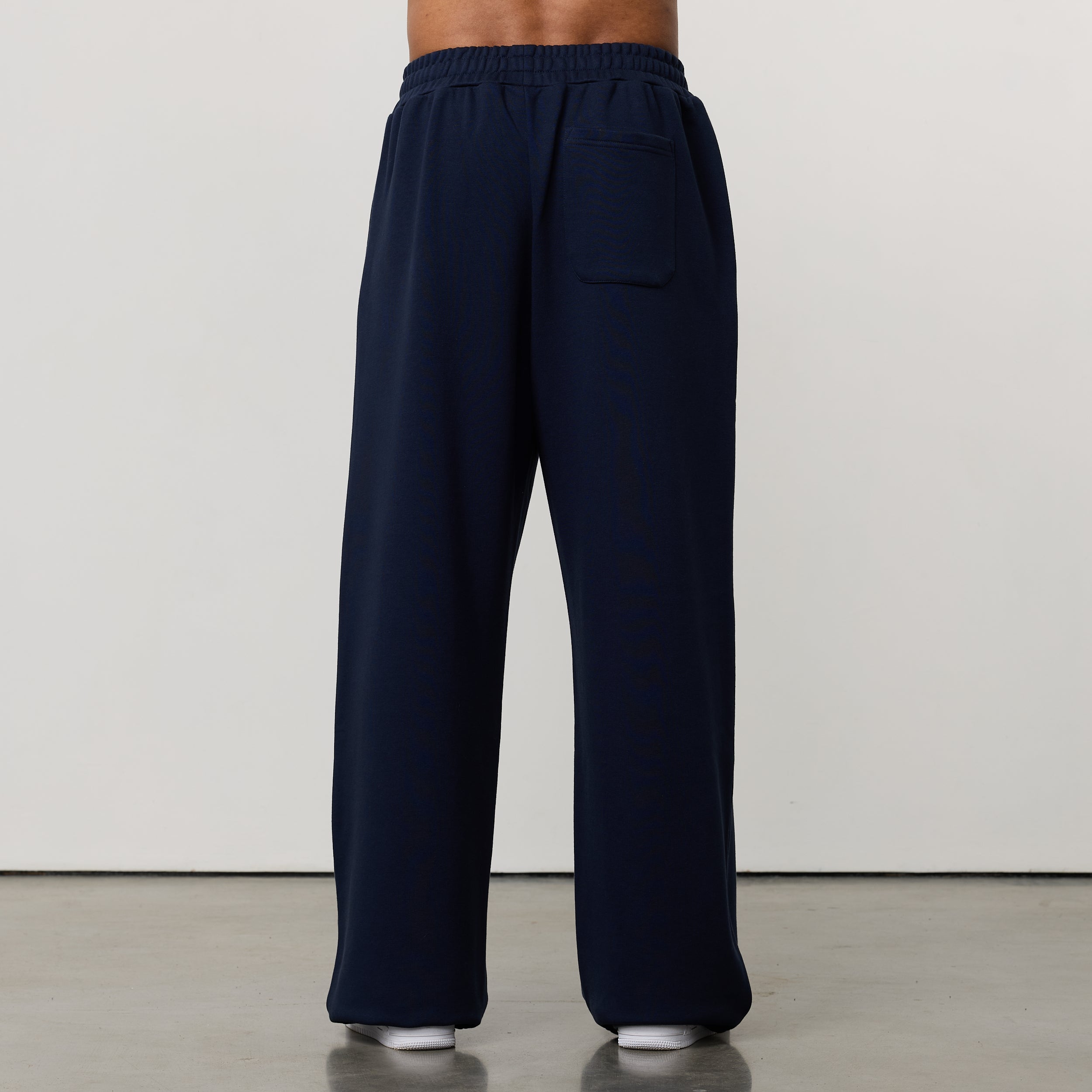 ACONITE BLUE OVERSIZED STRAIGHT LEG SWEATPANTS
