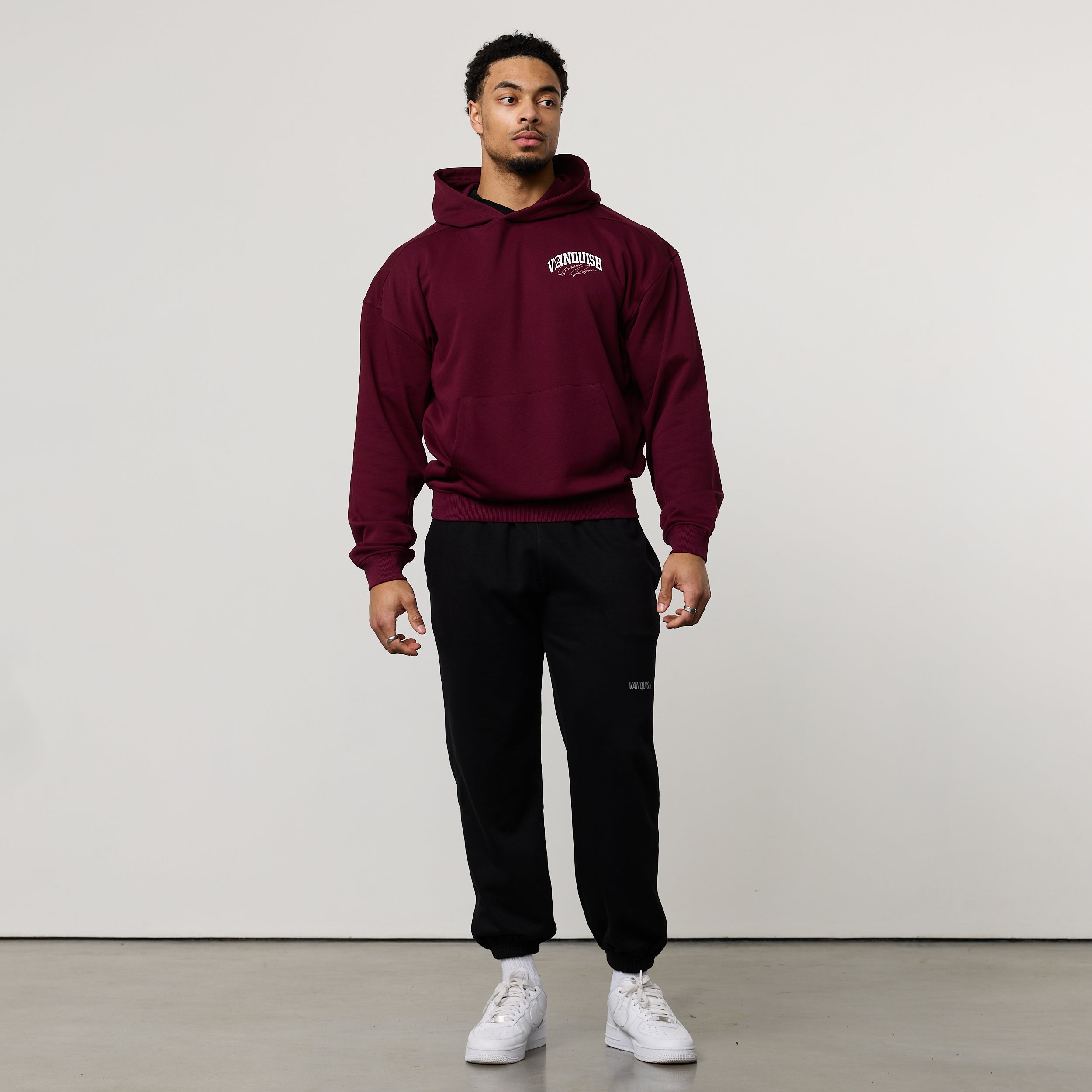 REGIME OXBLOOD OVERSIZED HOODIE