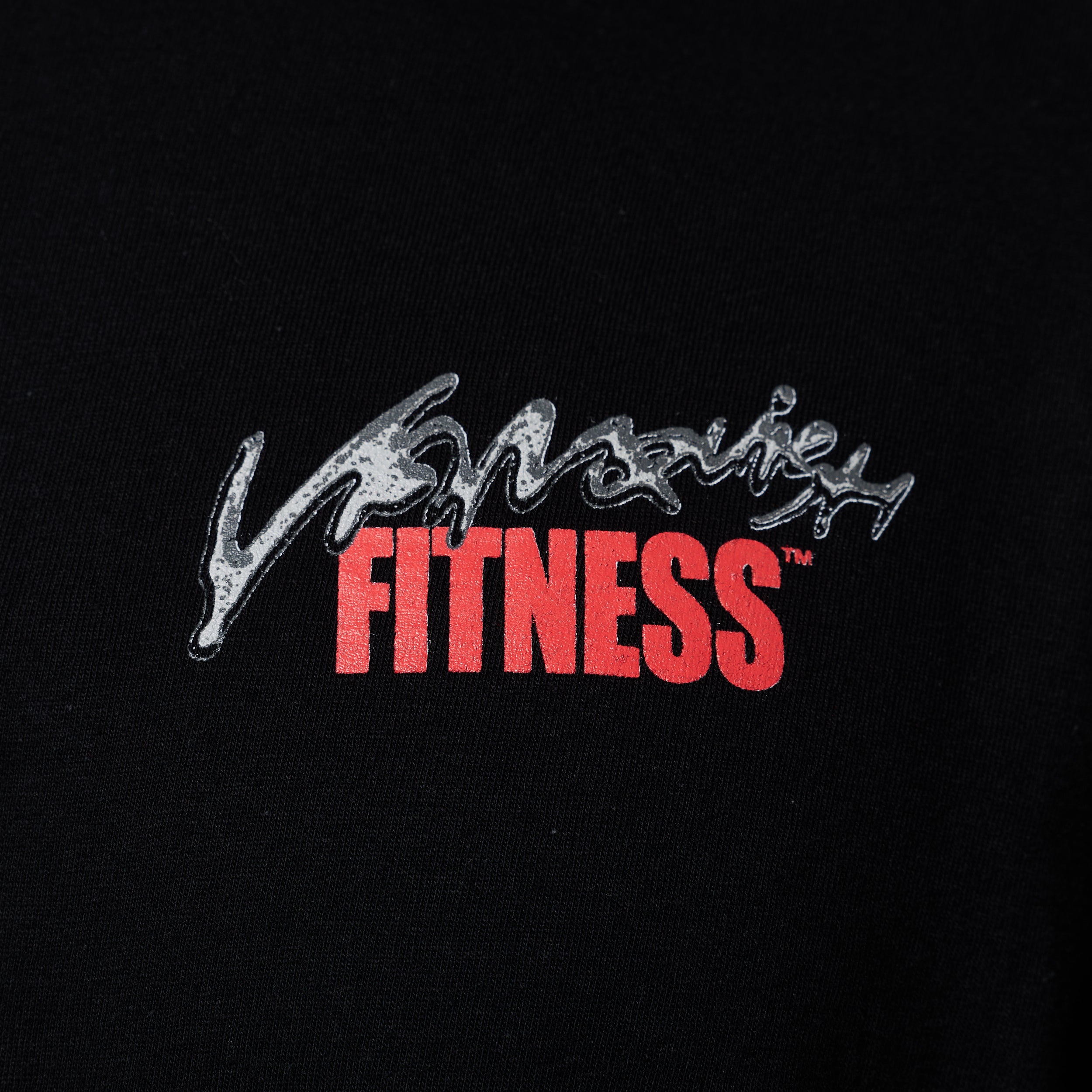 REVOLVE LIQUID METAL BLACK BOXY OVERSIZED T SHIRT