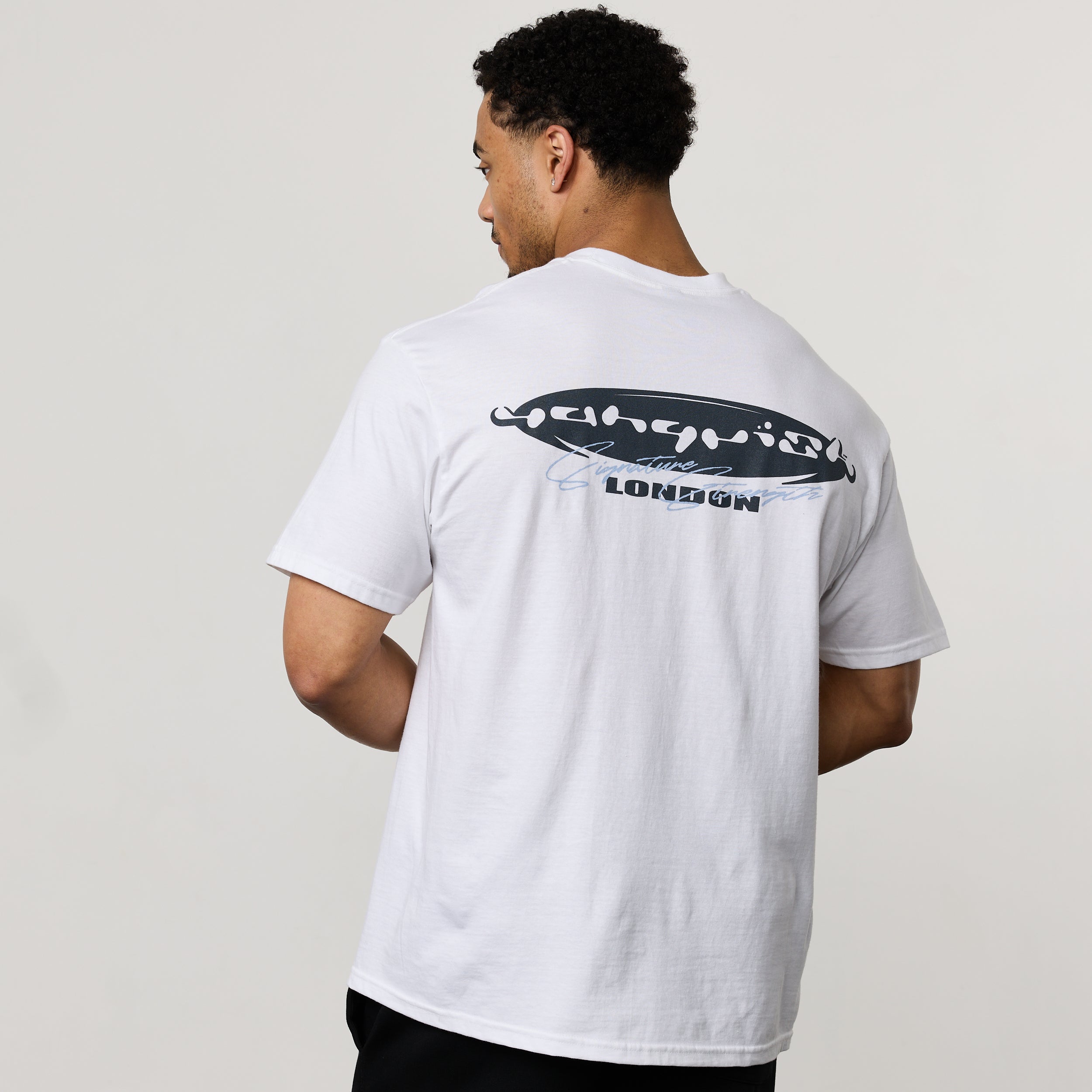 REVOLVE VORTEX WHITE BOXY OVERSIZED T SHIRT