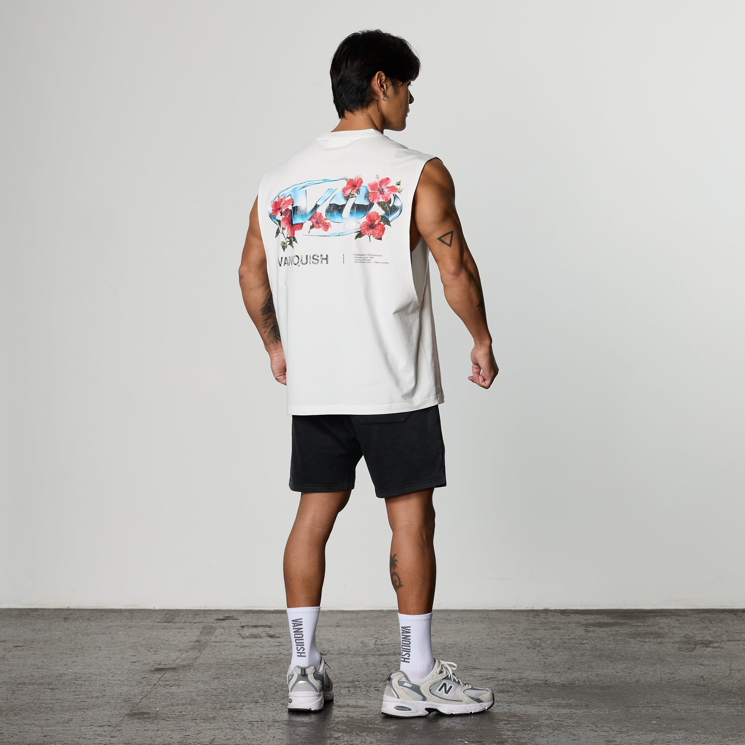 VQ x Shintaro Hibiscus Shorts