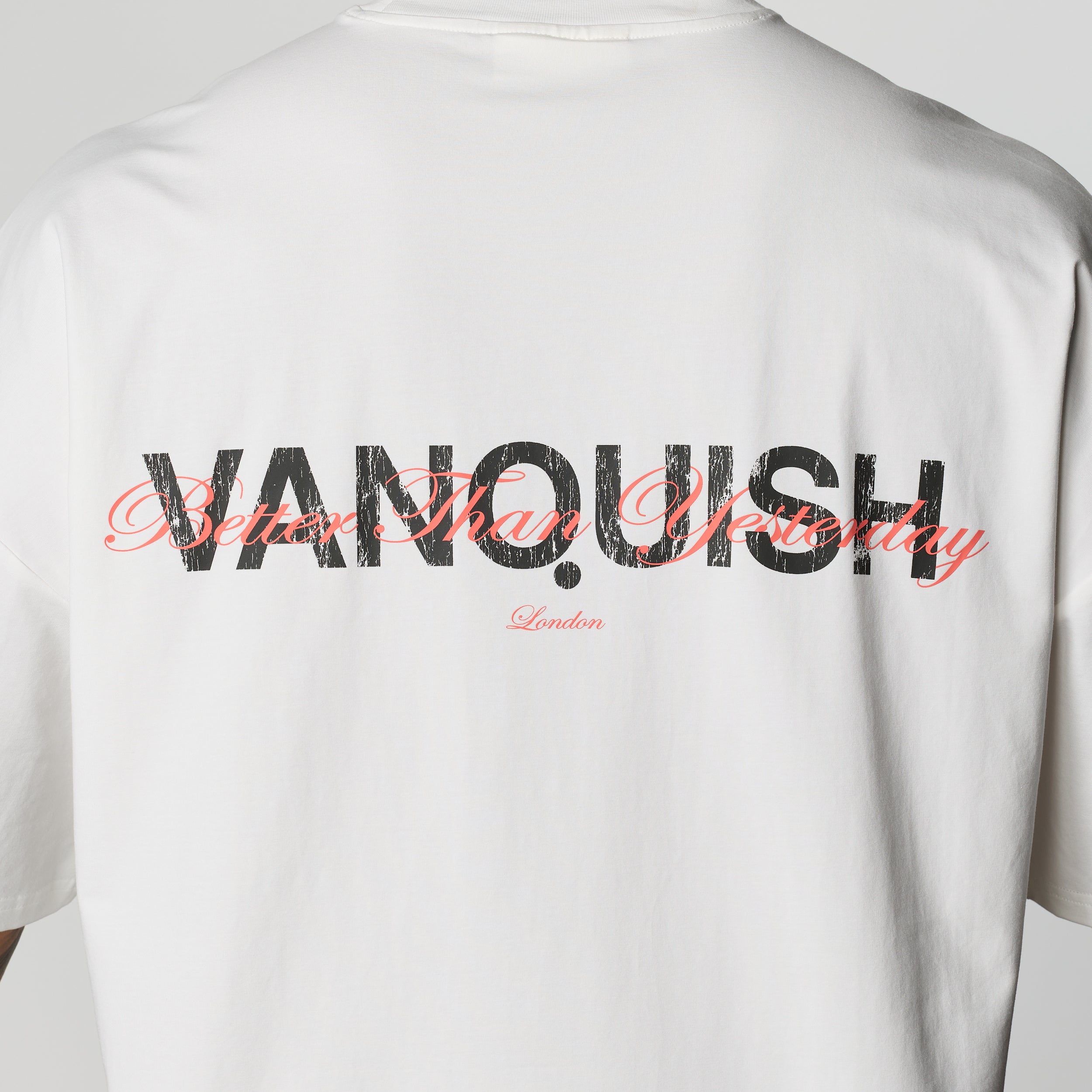 VQ x Shintaro Hibiscus White Boxy Oversized T-Shirt