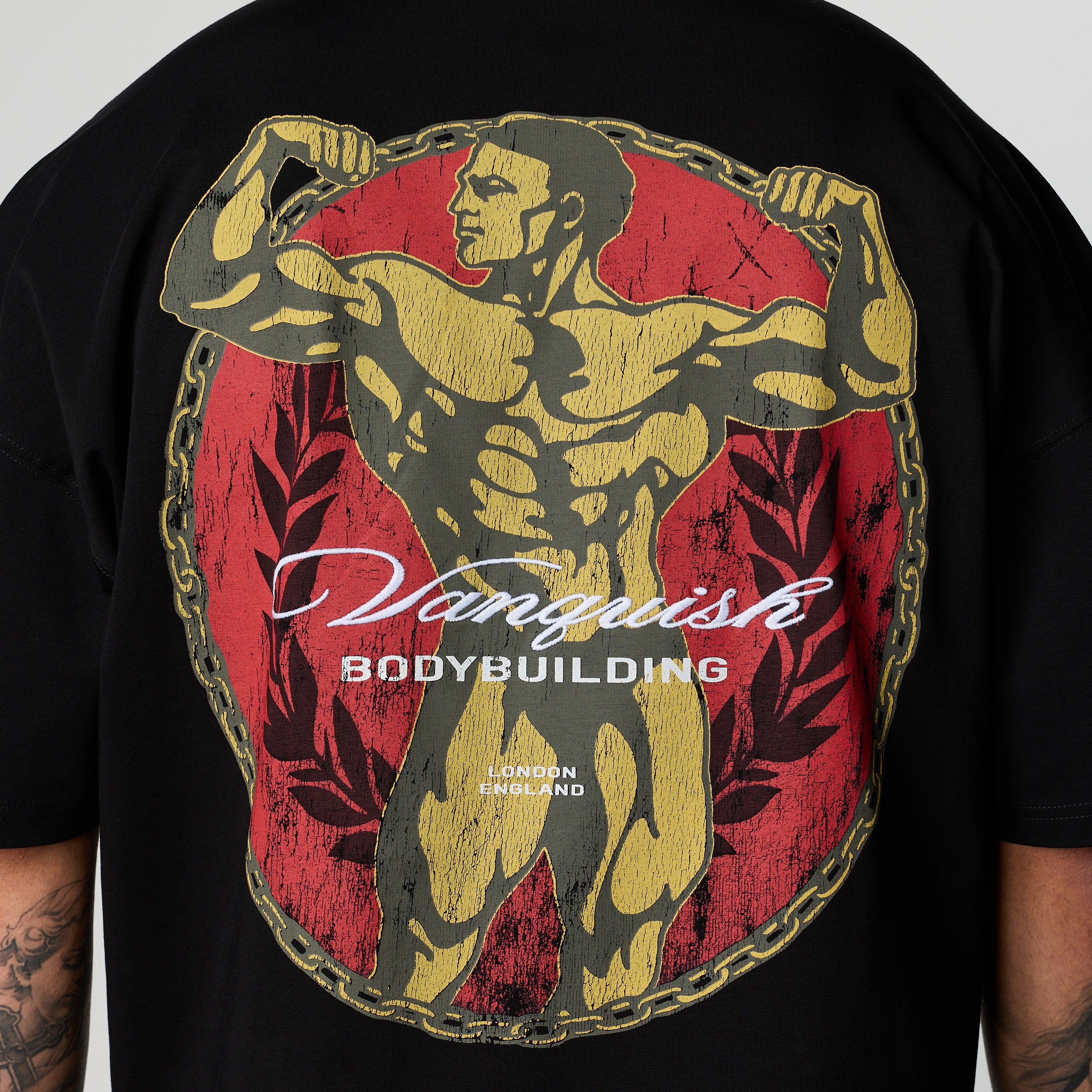 GOLDEN BOY RAVEN BOXY OVERSIZED T SHIRT