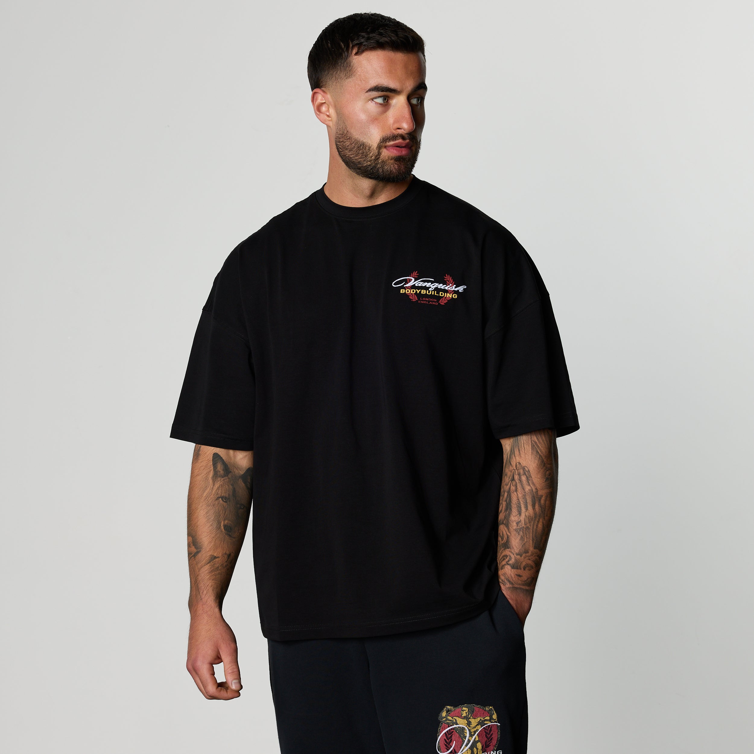 GOLDEN BOY RAVEN BOXY OVERSIZED T SHIRT