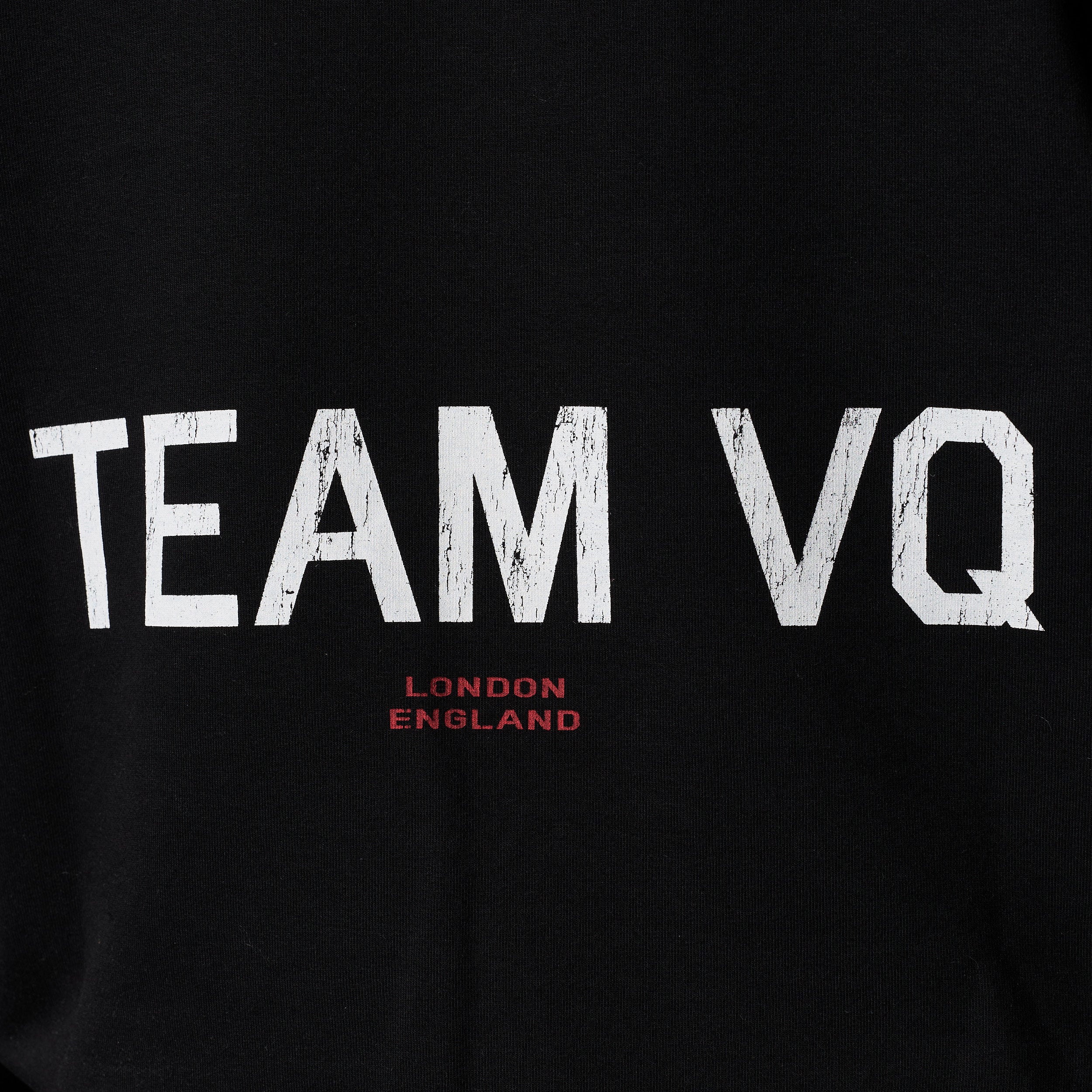 GOLDEN BOY BLACK OVERSIZED 1/4 ZIP SWEATER