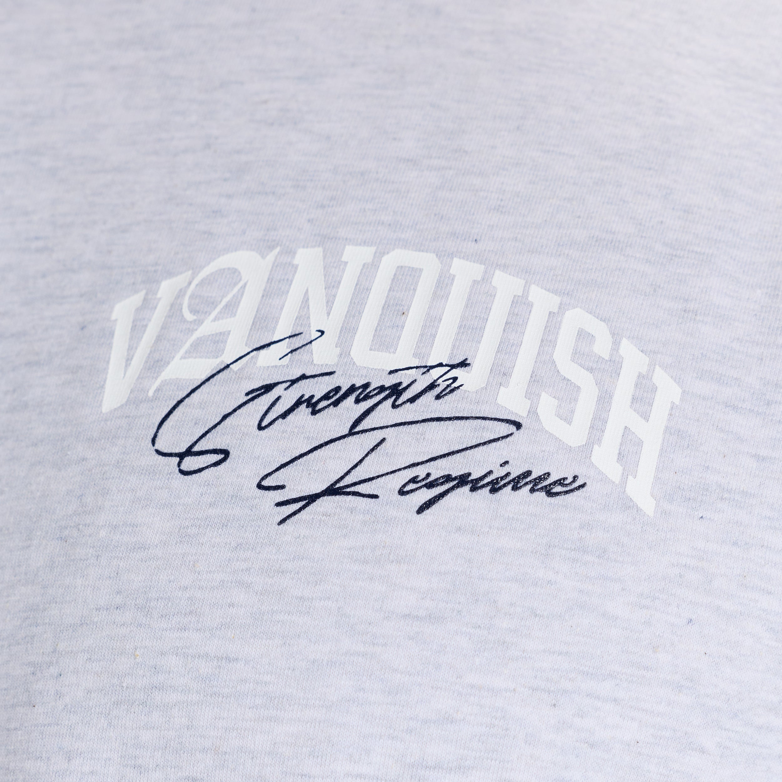 STRENGTH REGIME LIGHT GREY MARL OVERSIZED T SHIRT