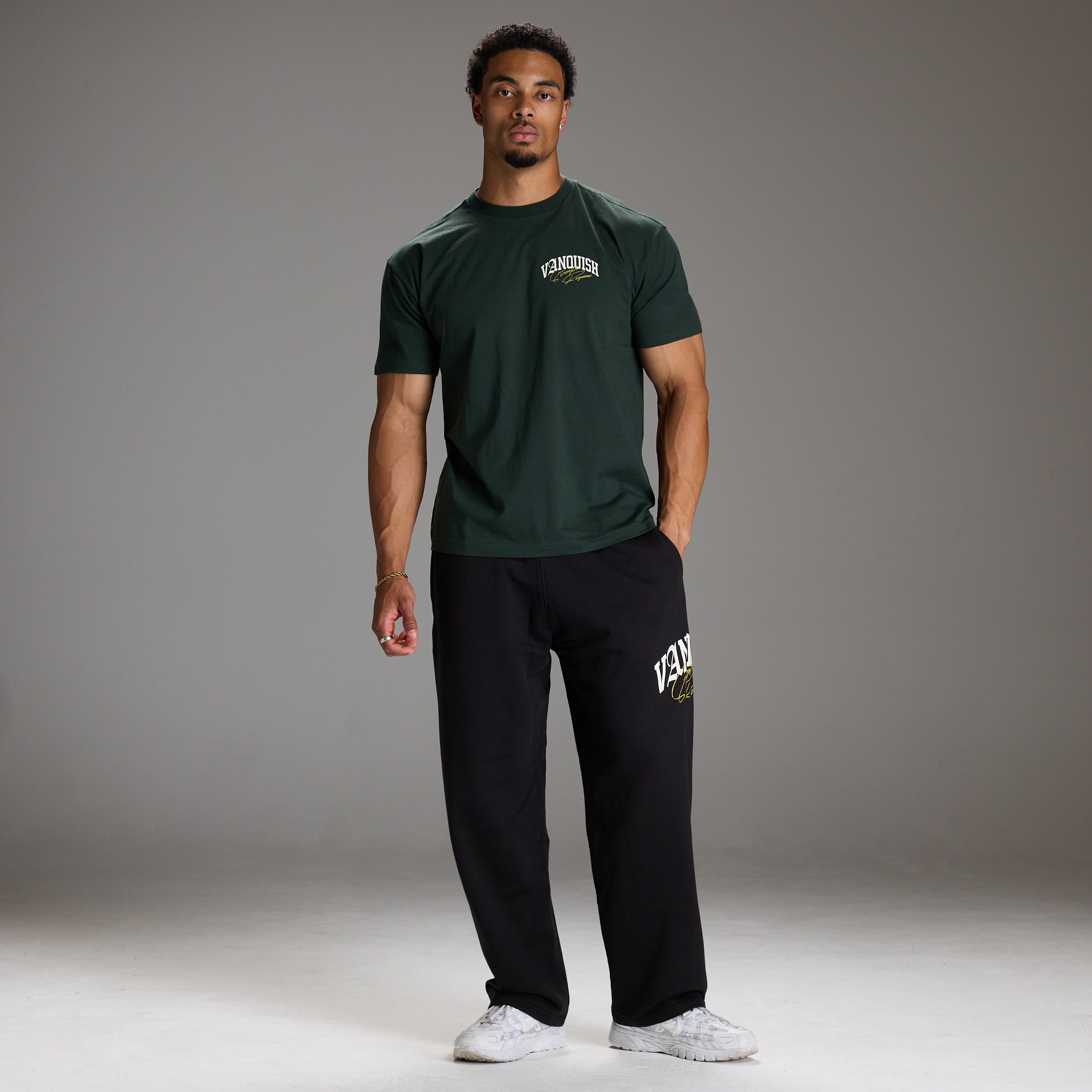 STRENGTH REGIME DARK GREEN OVERSIZED T SHIRT