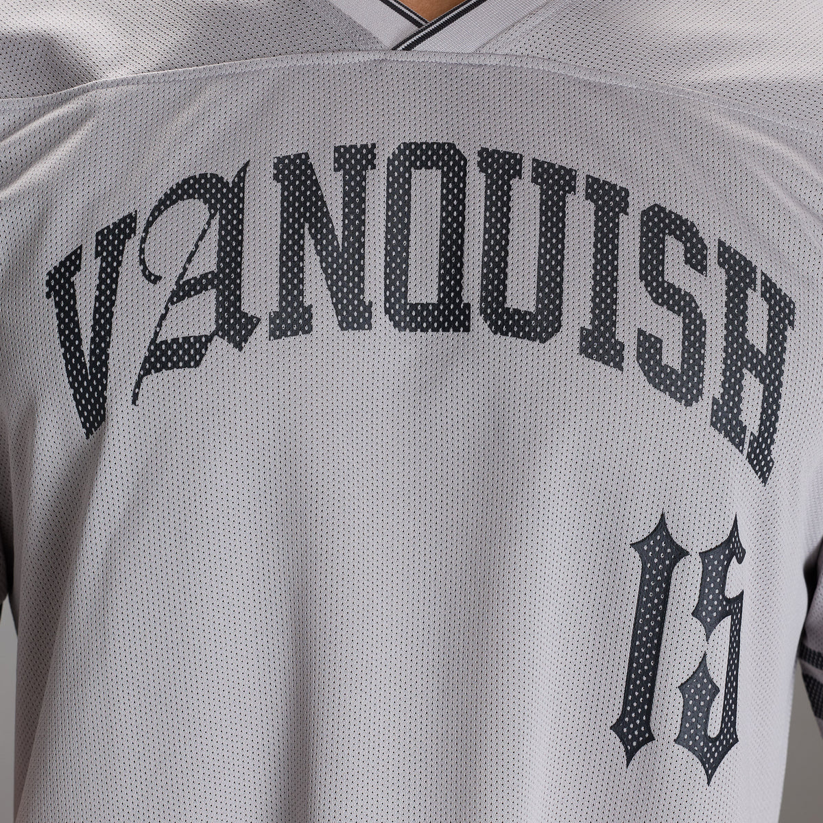 VARSITY GREY OVERSIZED FOOTBALL T SHIRT