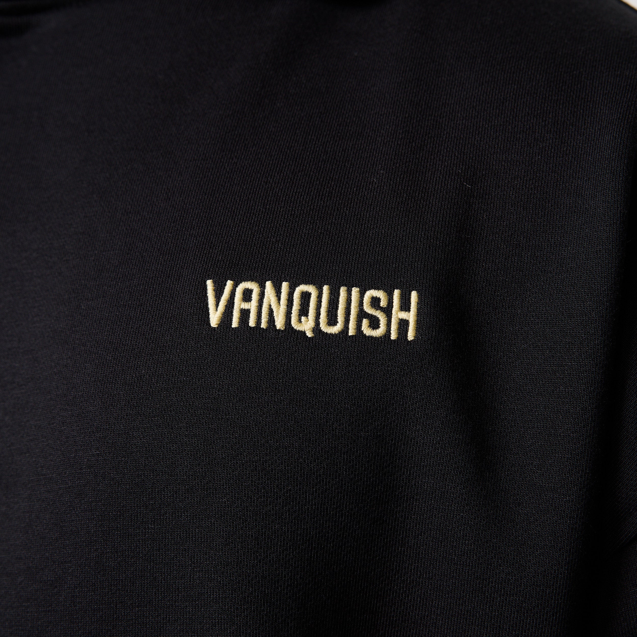 GRAFFITI BLACK OVERSIZED HOODIE