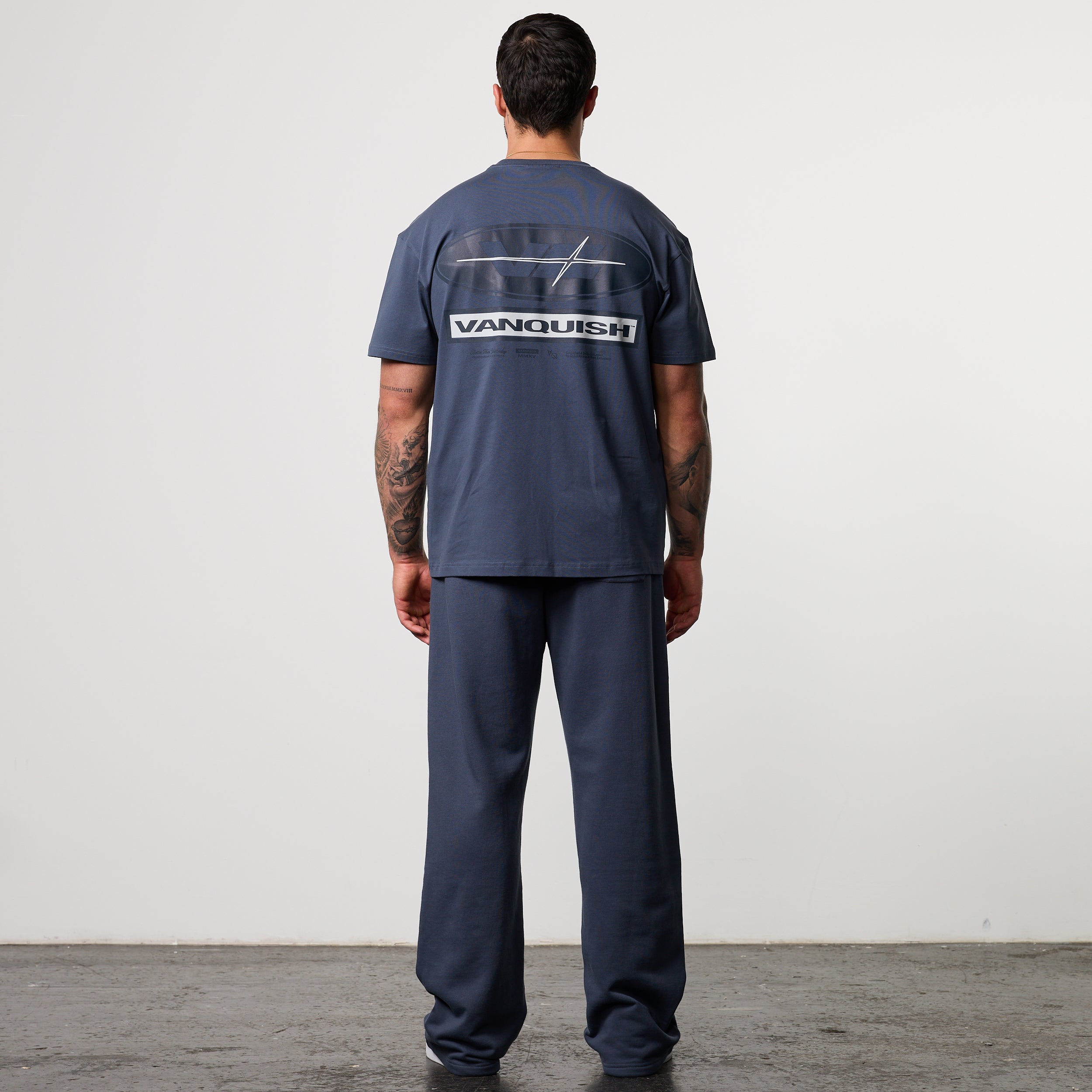 POWERLINE DUSK BLUE OVERSIZED T-SHIRT