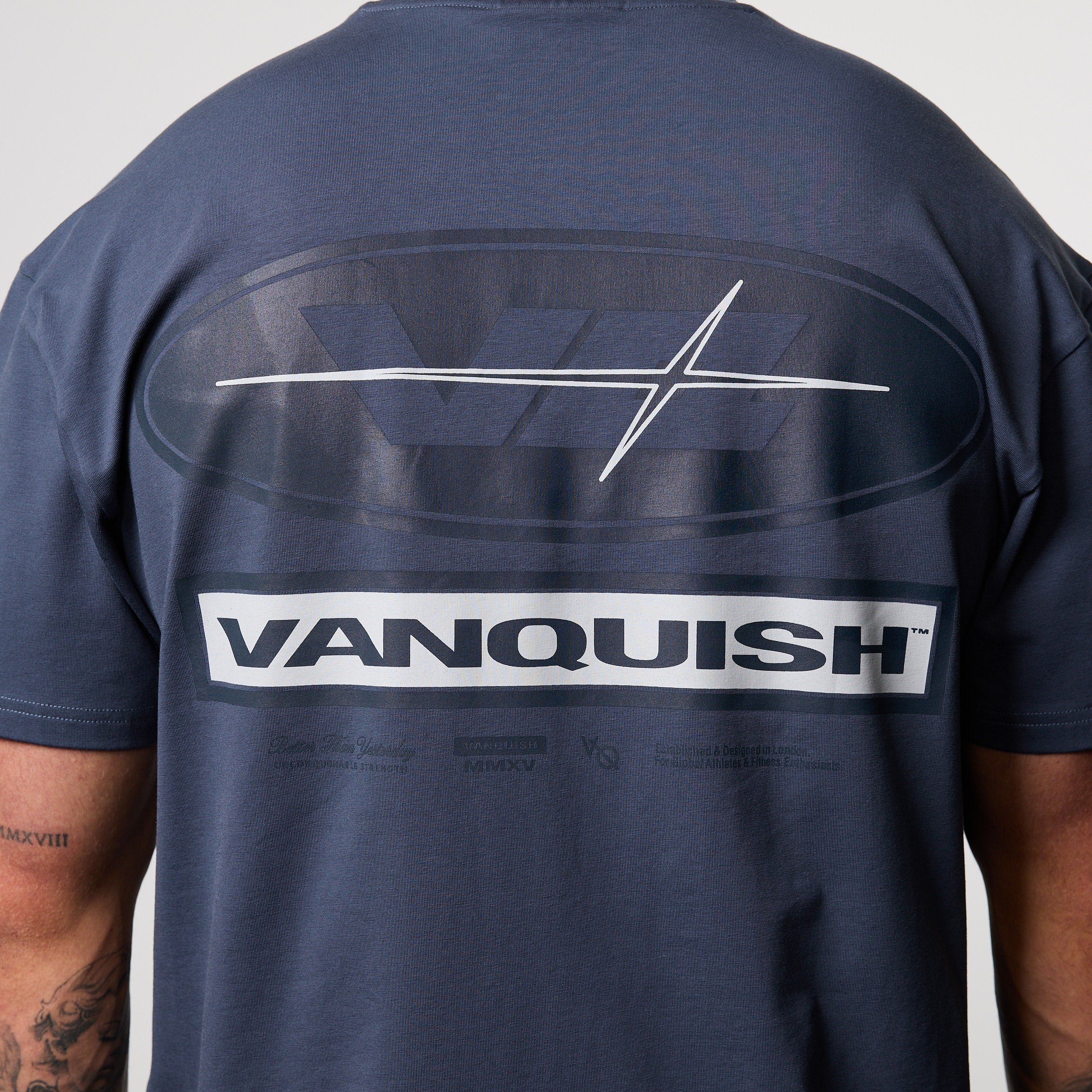 POWERLINE DUSK BLUE OVERSIZED T-SHIRT