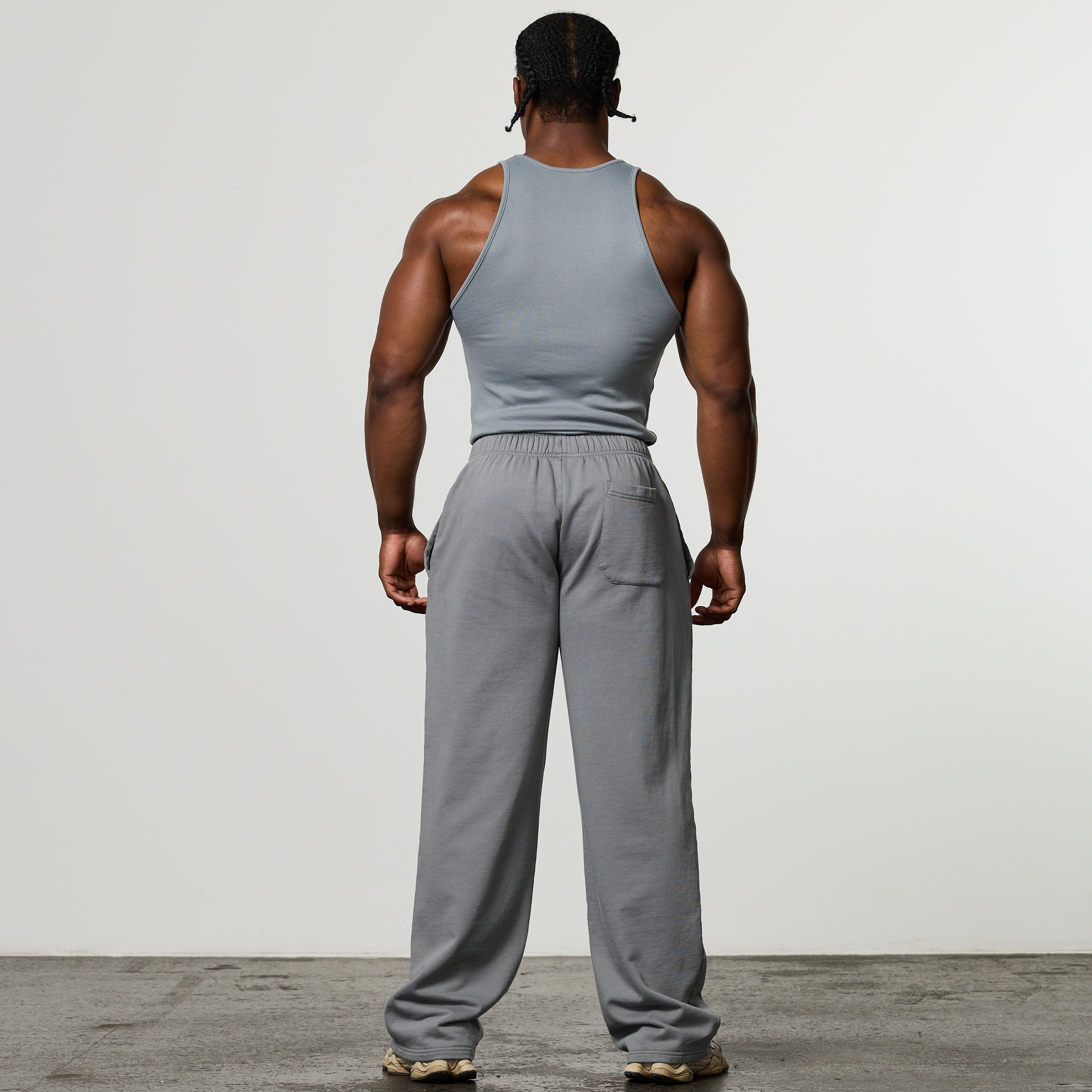 QUICKSTRIKE SLATE FITTED RIB VEST