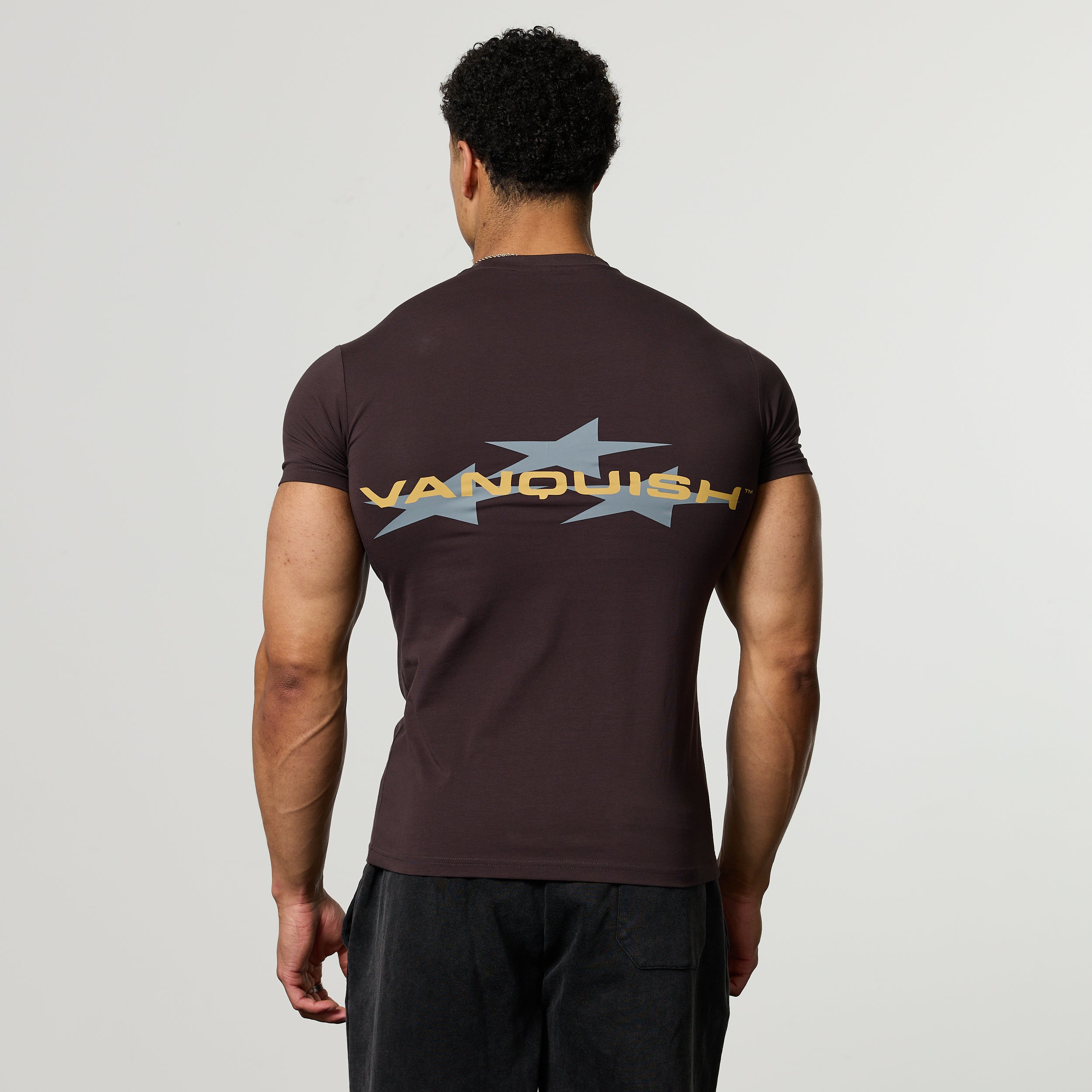 QUICKSTRIKE BLACK SLIM FIT T SHIRT