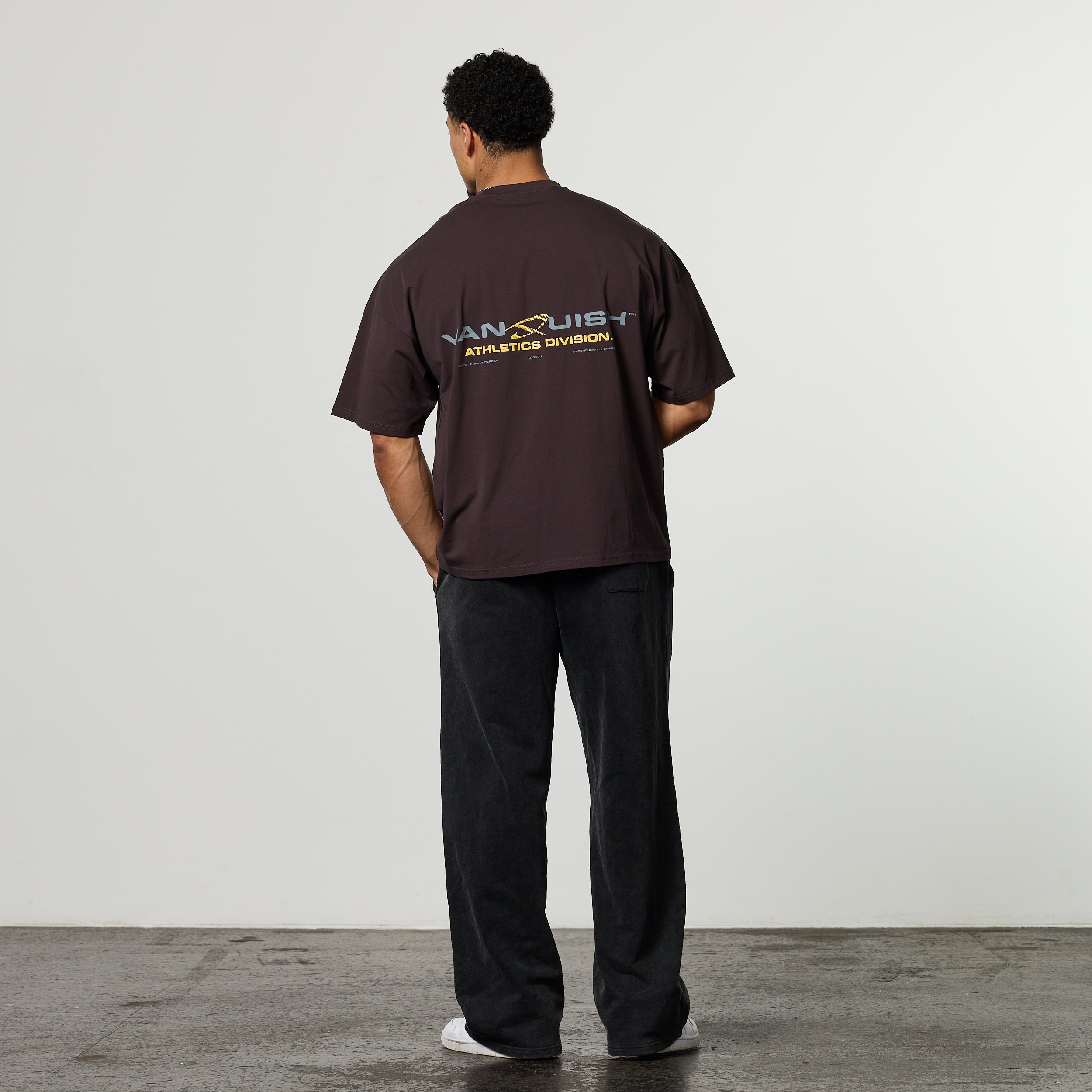 QUICKSTRIKE BLACK BOXY OVERSIZED T SHIRT