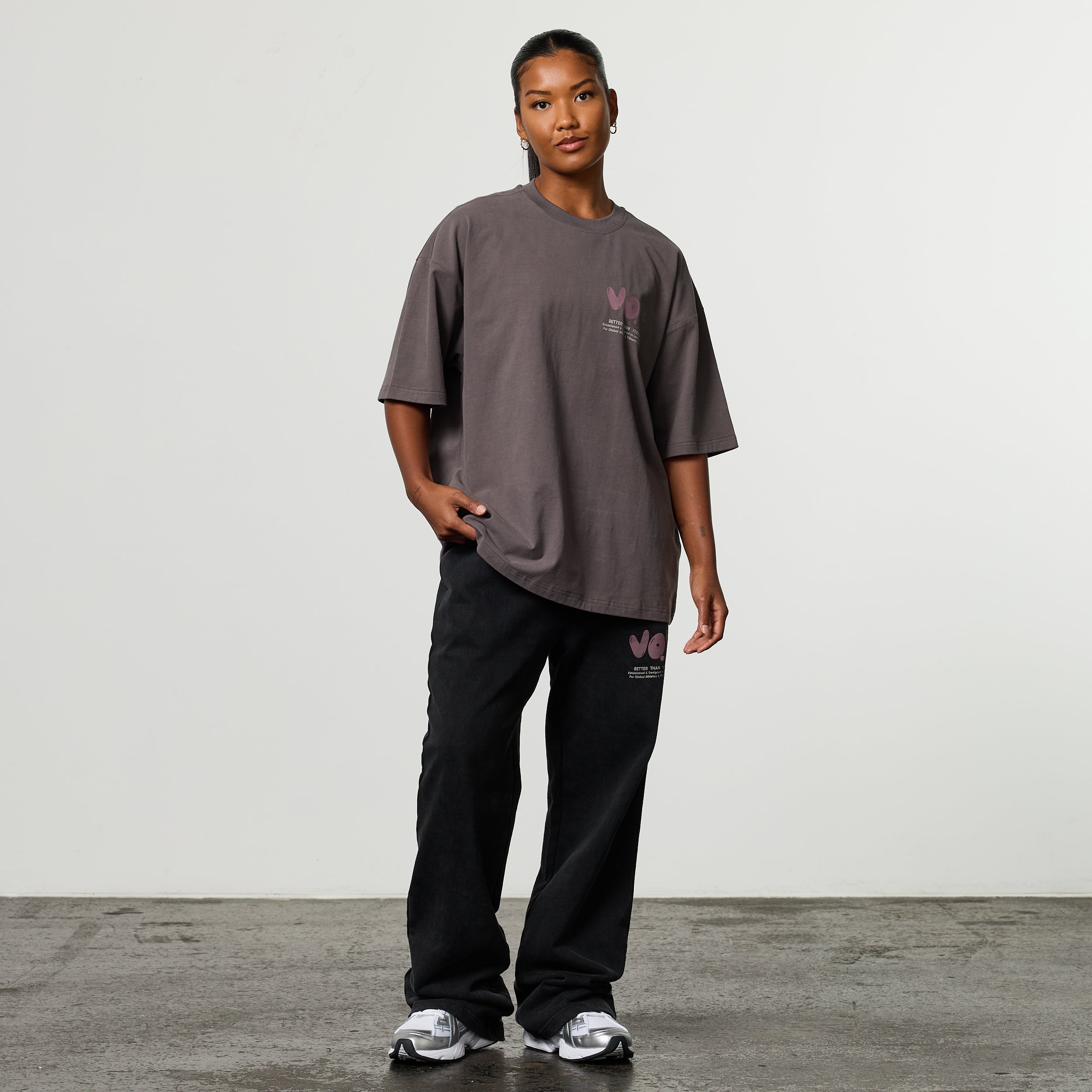 BUBBLE LIQUORICE OVERSIZED T SHIRT