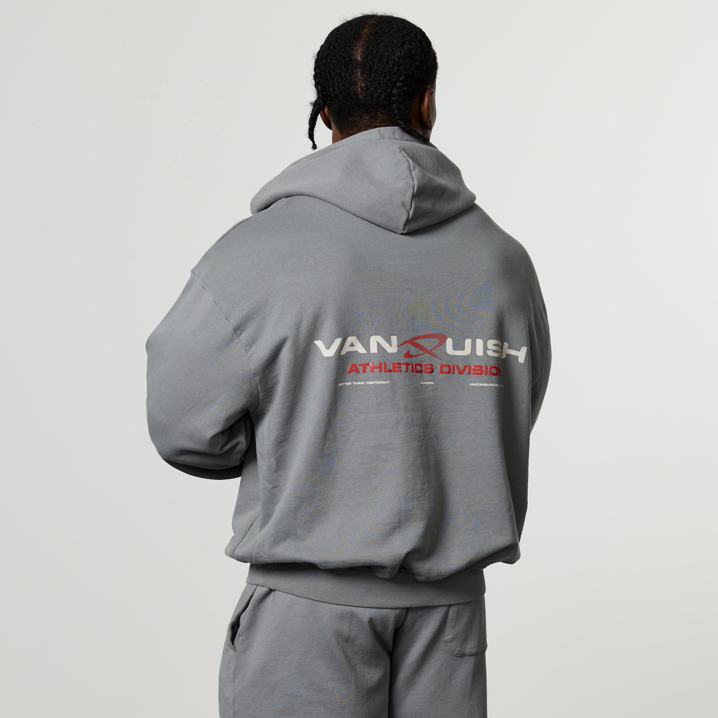 QUICKSTRIKE SLATE OVERSIZED HOODIE