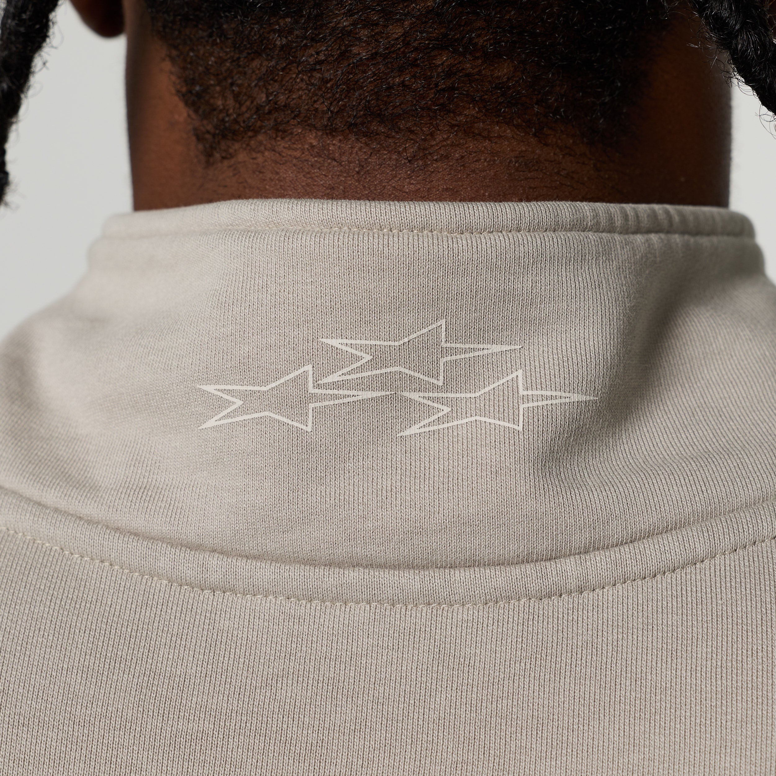 QUICKSTRIKE STONE OVERSIZED 1/4 ZIP SWEATER