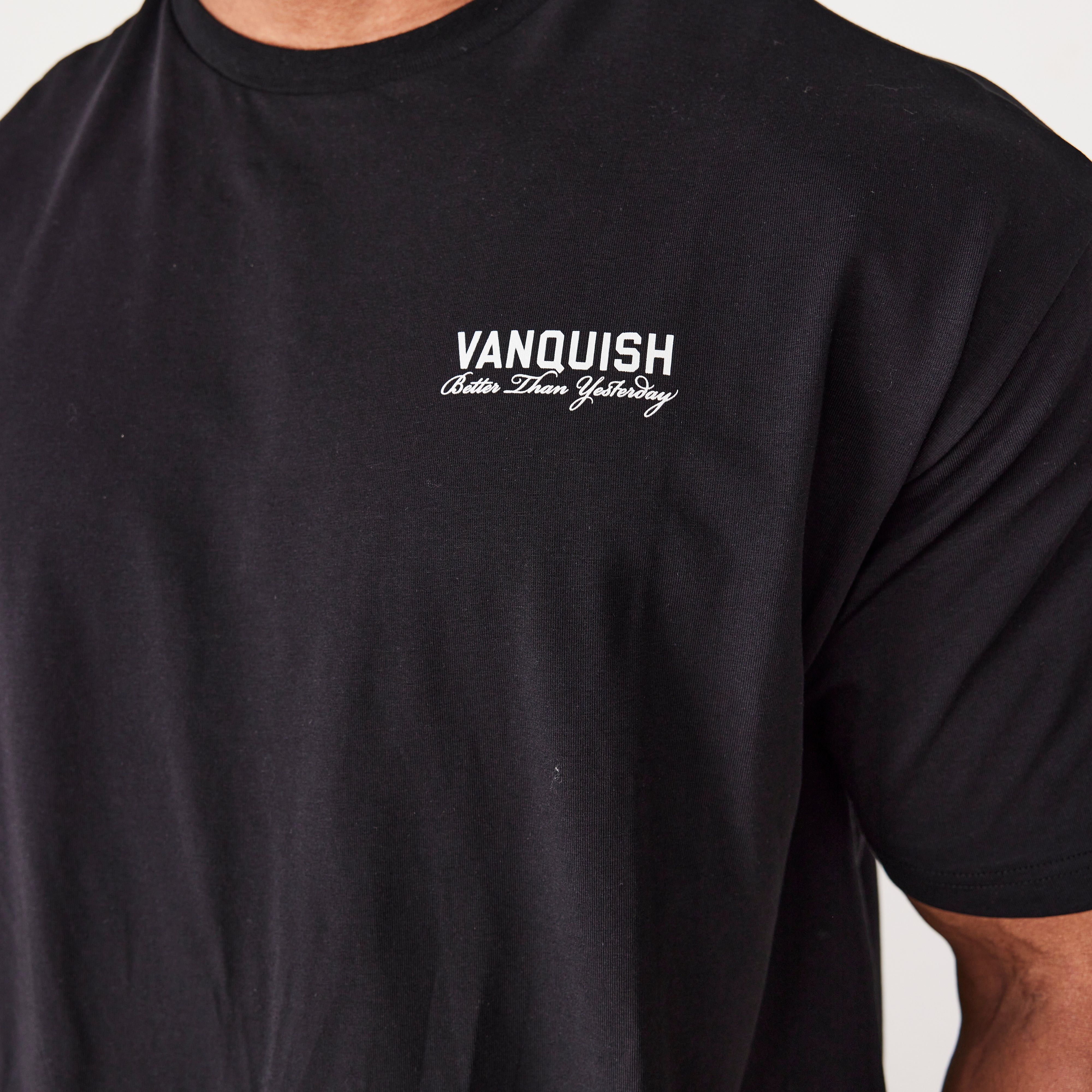 Vanquish TSP Black Luxury Sportswear Oversized T Shirt