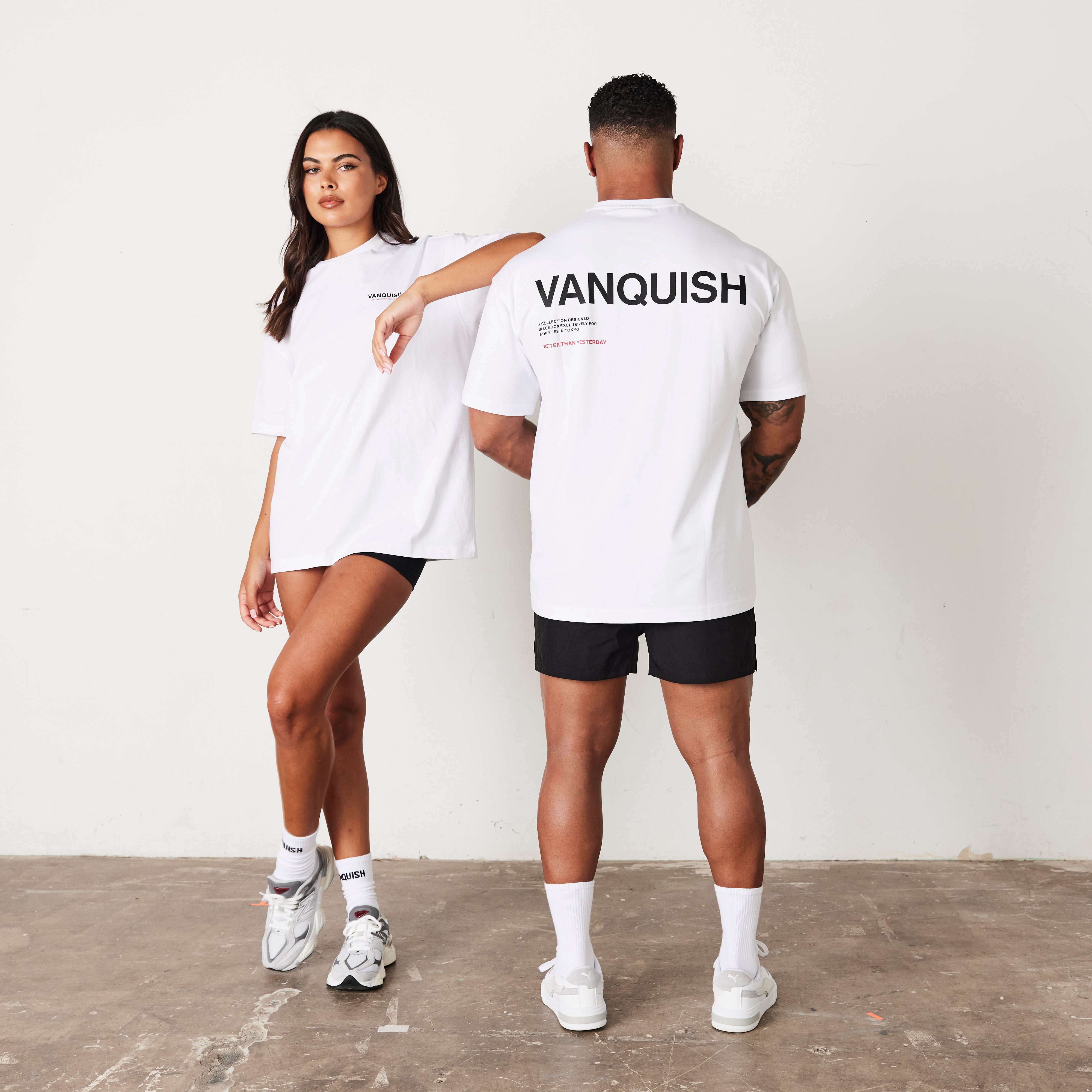 Vanquish TSP White Tokyo Oversized T Shirt
