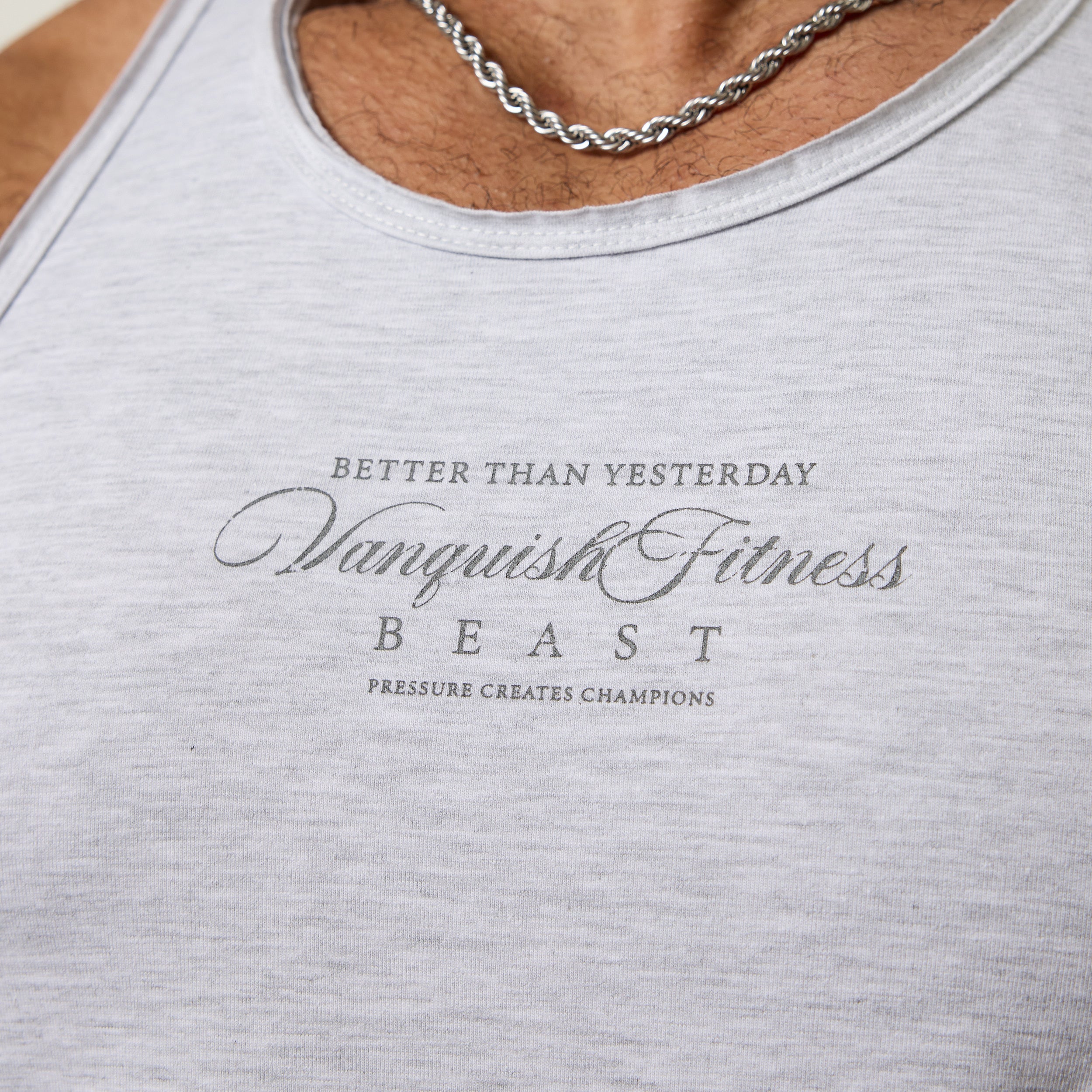 Vanquish x JBeast Chalk Tank Top