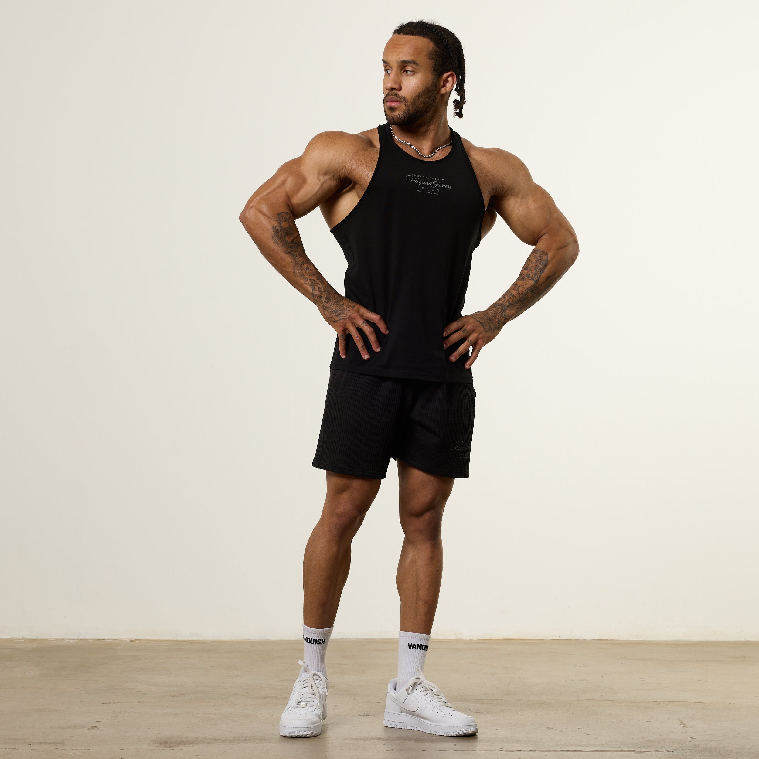 Vanquish x JBeast Black Shorts