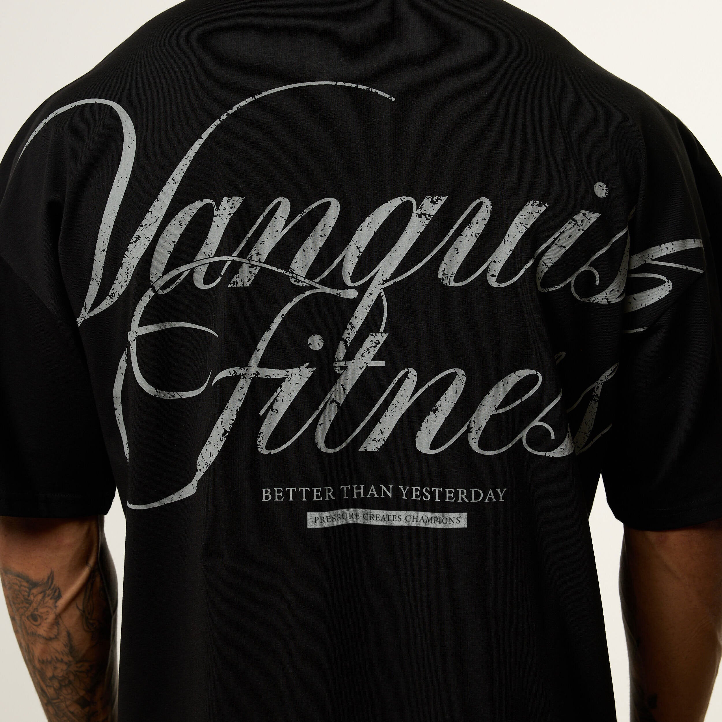 Vanquish x JBeast Black Oversized Boxy T Shirt