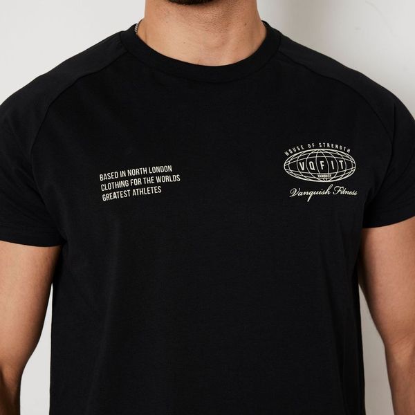 Vanquish TSP Black Worldwide Fitted T Shirt