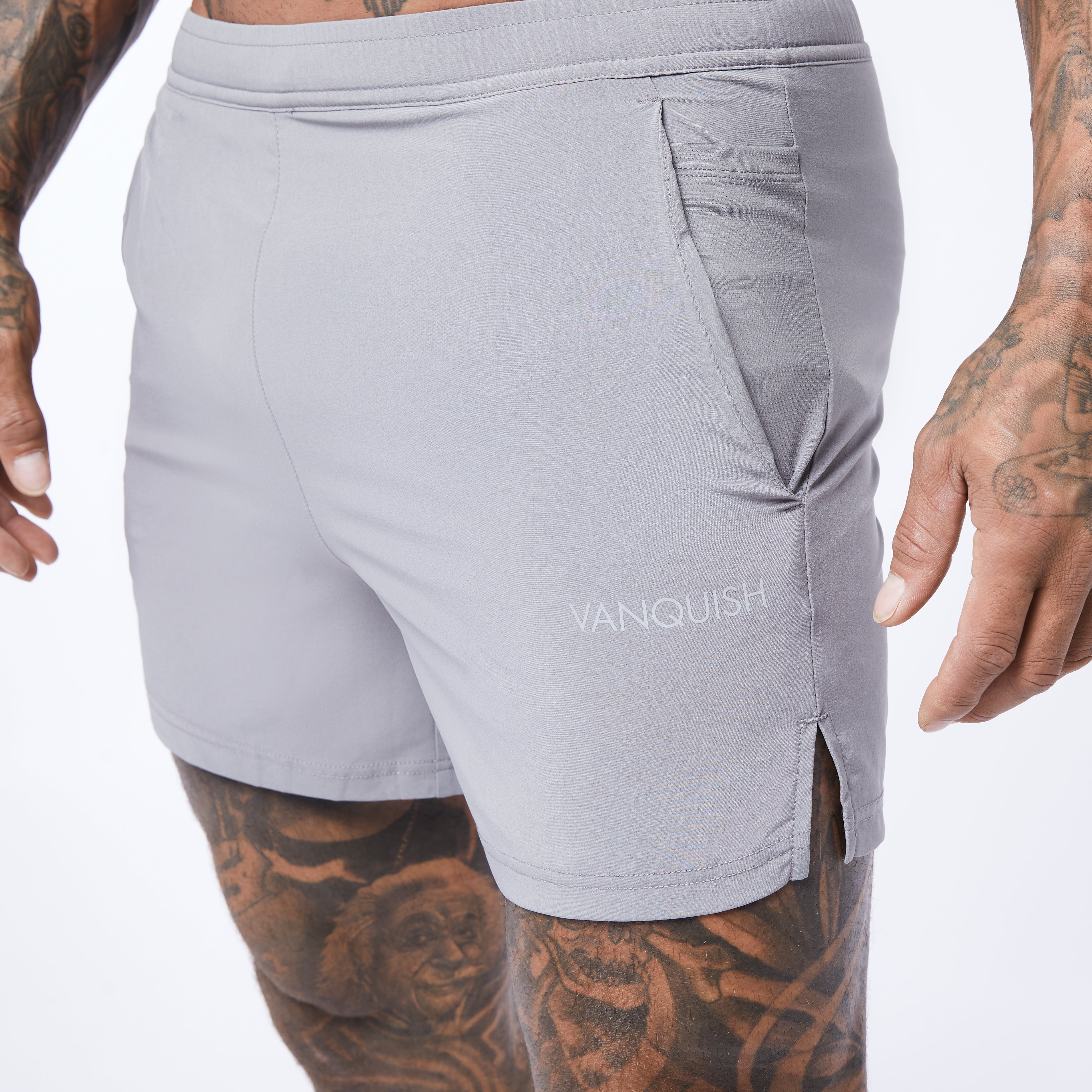 Vanquish Core Performance Grey Shorts