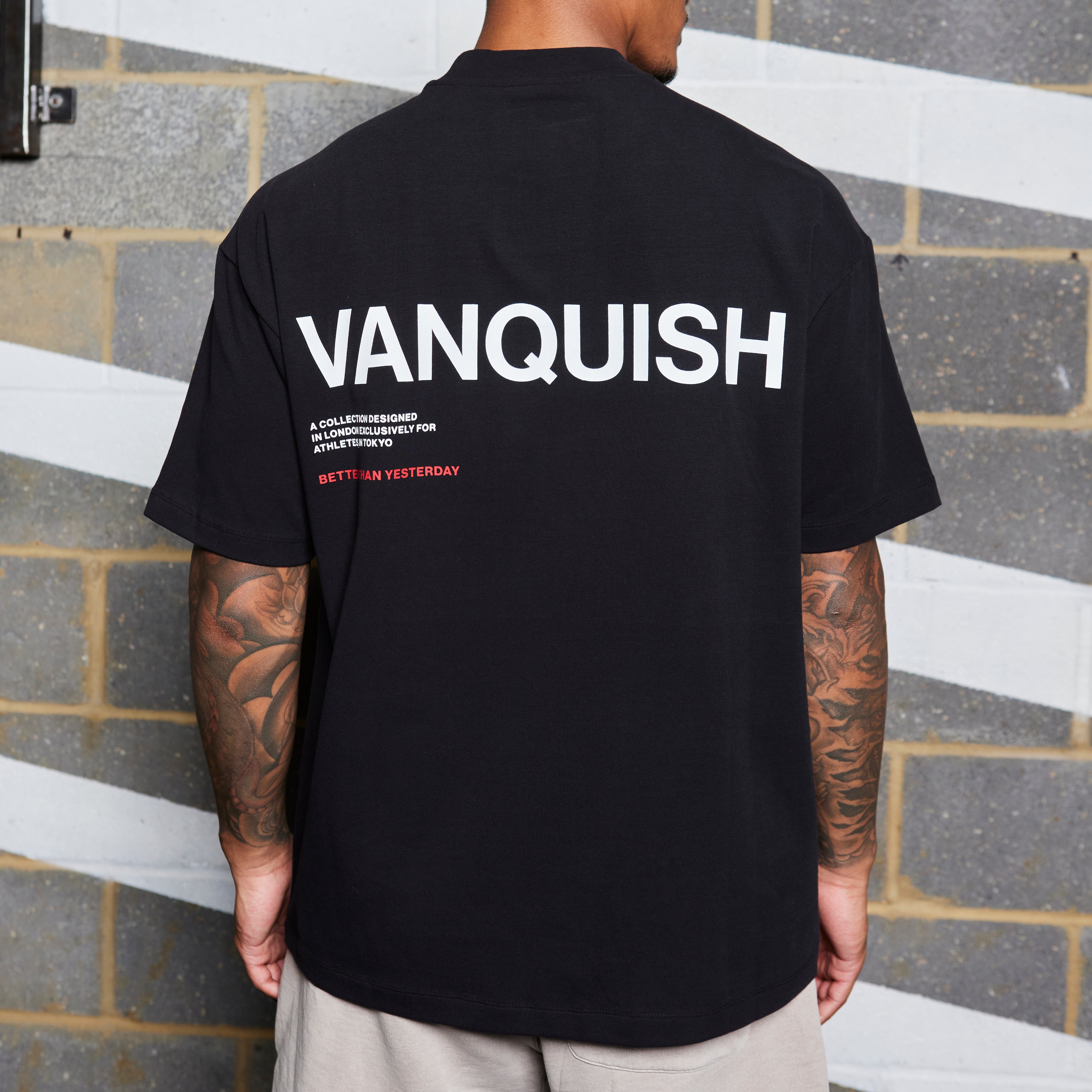 Vanquish Tokyo Black Oversized T Shirt