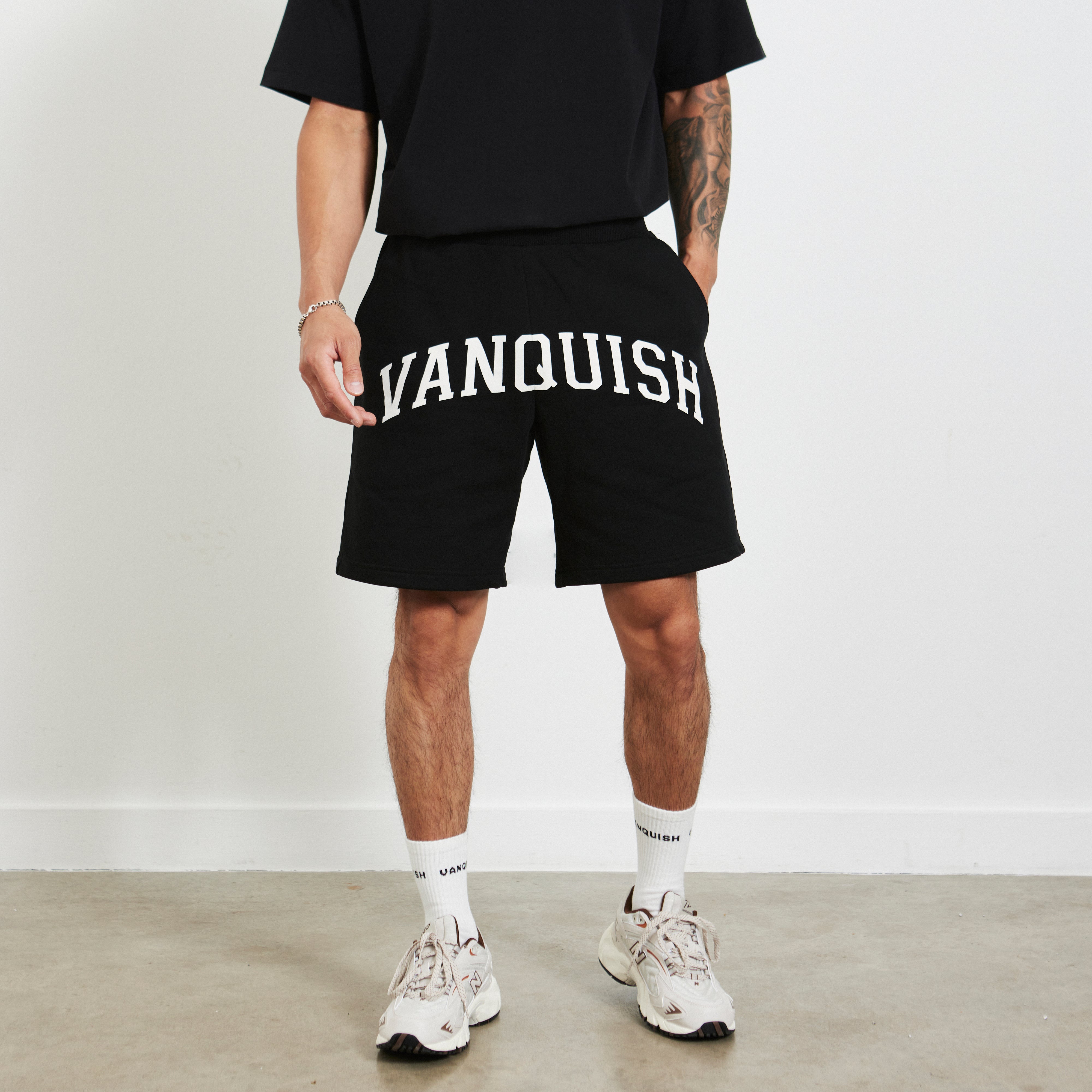 Vanquish Better Than Yesterday Black Relaxed Fit Shorts