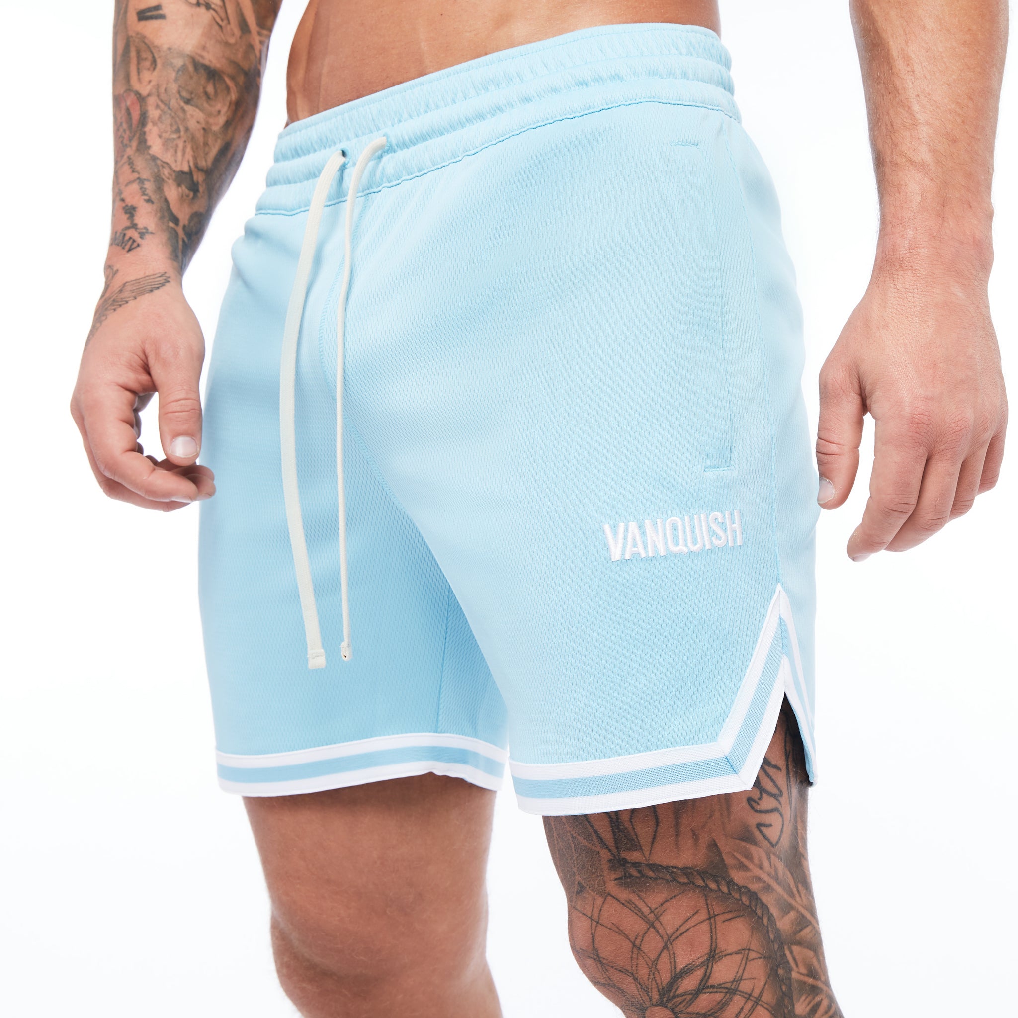 Vanquish Throwback Blue Shorts