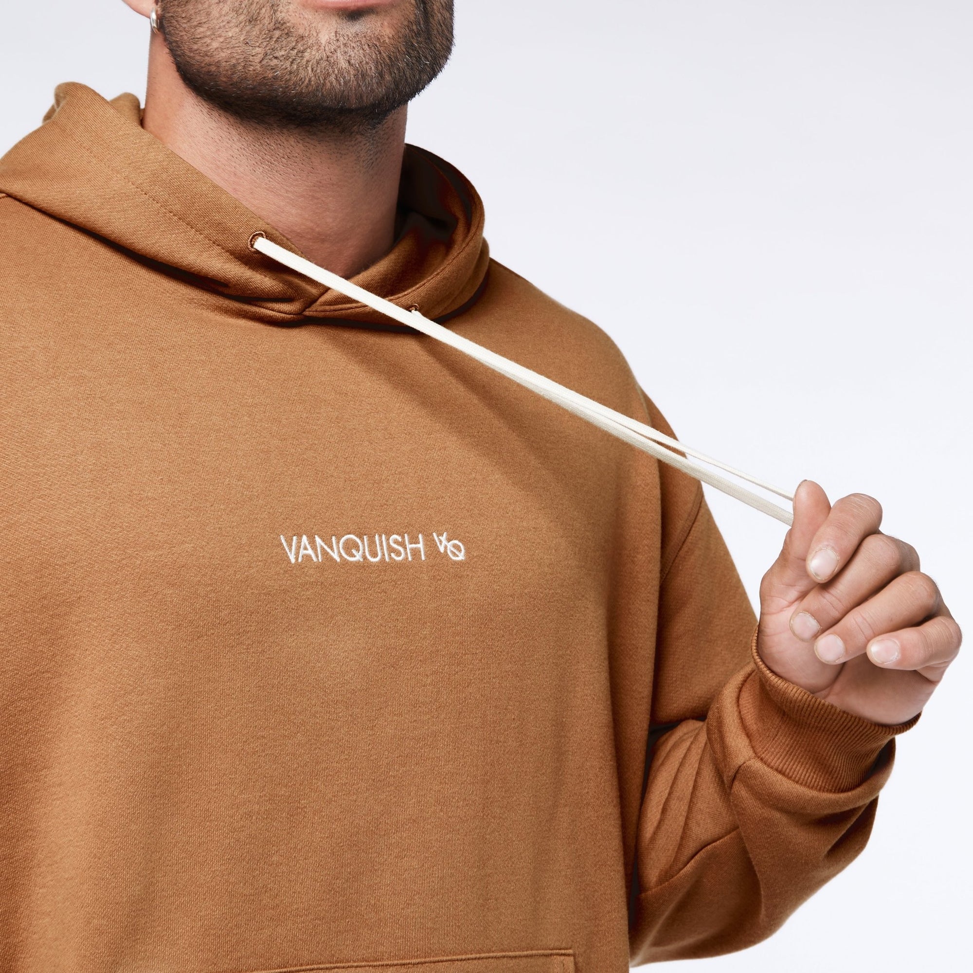 Vanquish Core Camel Oversized Hoodie - Vanquish Fitness