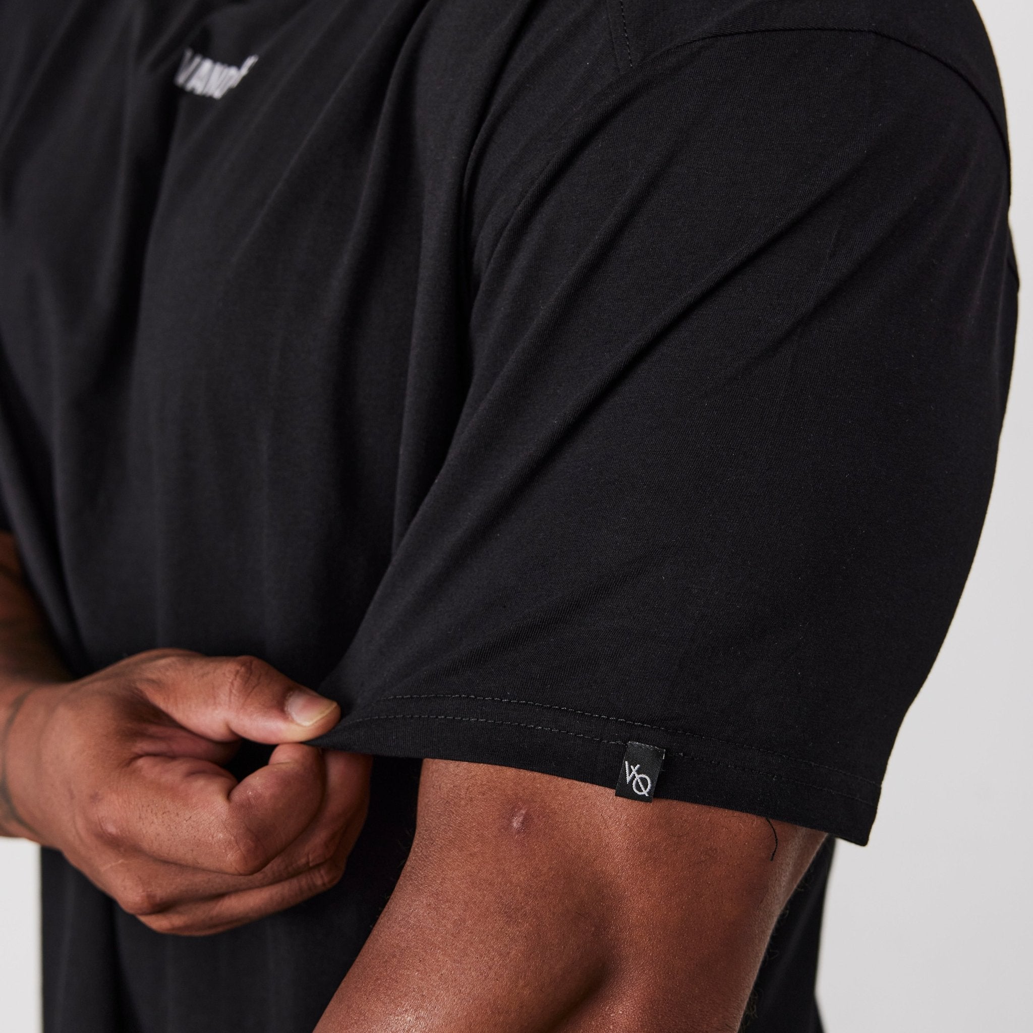 Vanquish Essential Black Oversized T Shirt - Vanquish Fitness