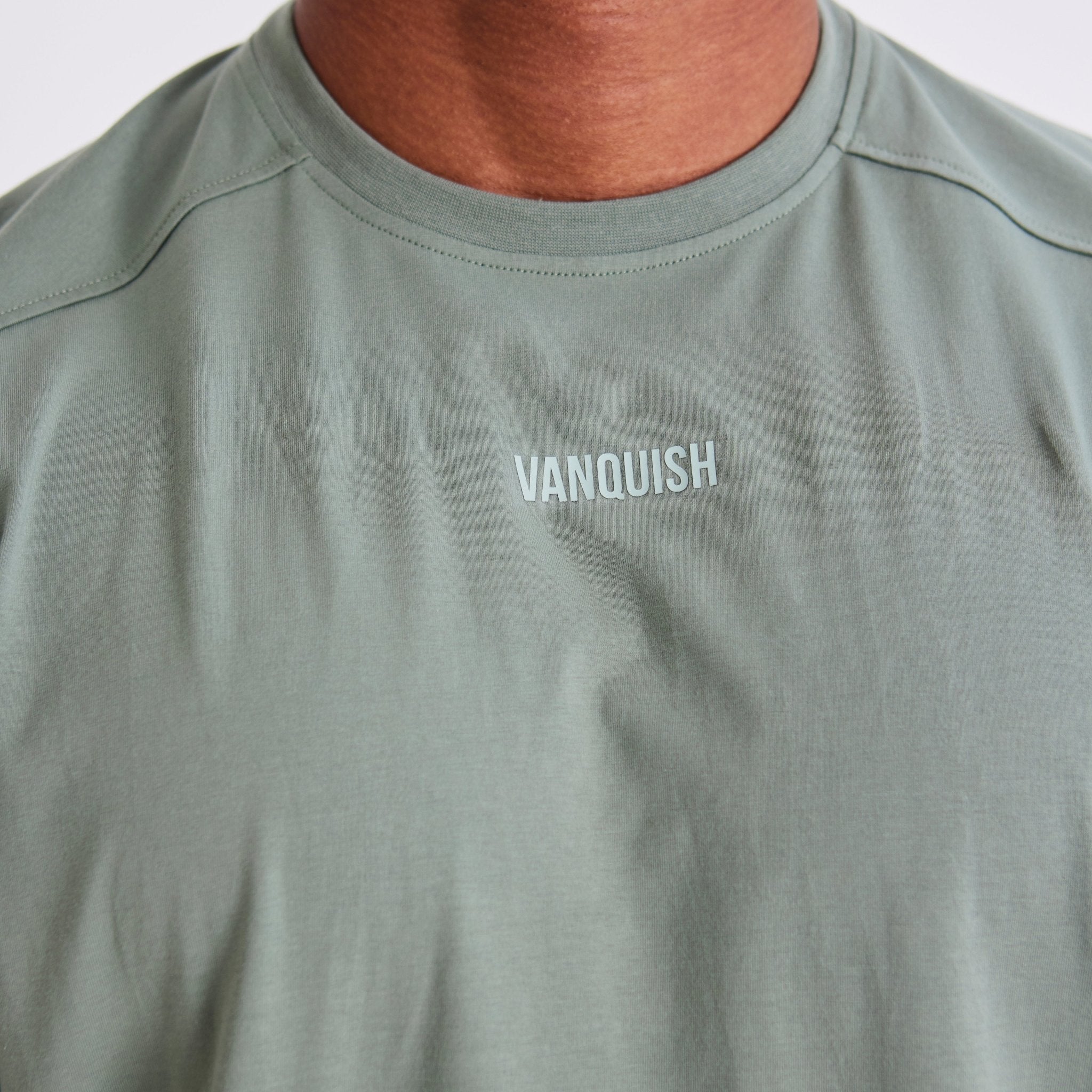 Vanquish Essential Green Oversized T Shirt - Vanquish Fitness