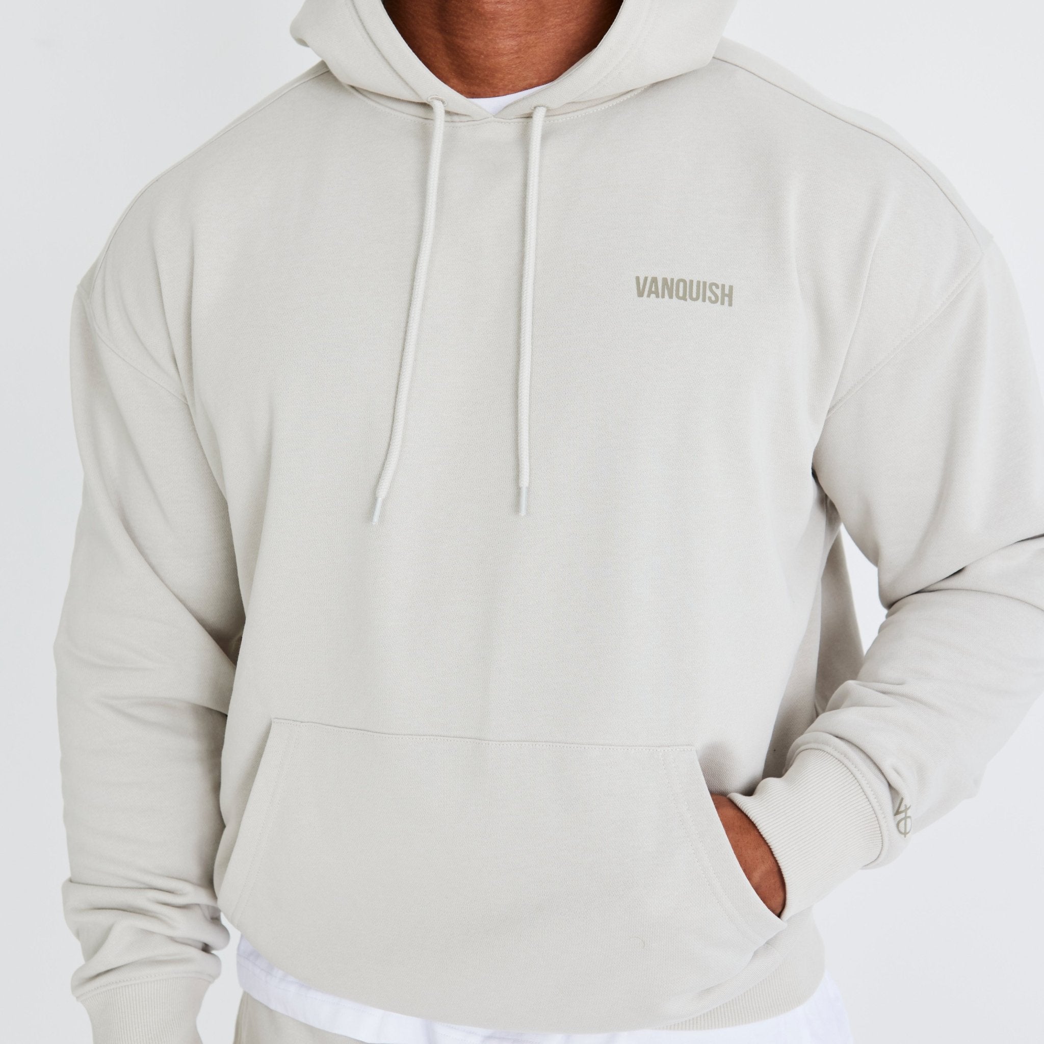 Vanquish Essential Stone Oversized Pullover Hoodie - Vanquish Fitness