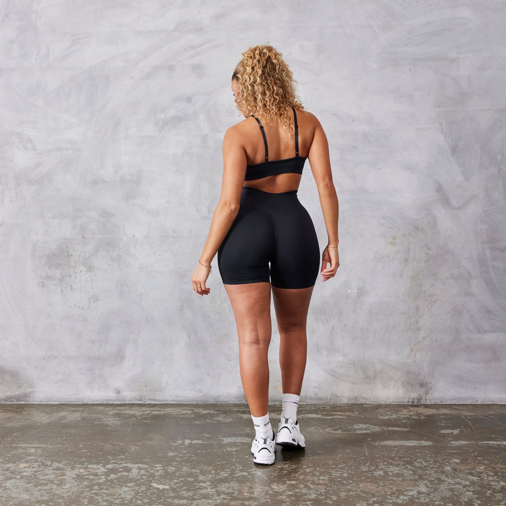 Vanquish Neutral V2 Seamless Black Shorts - Vanquish Fitness