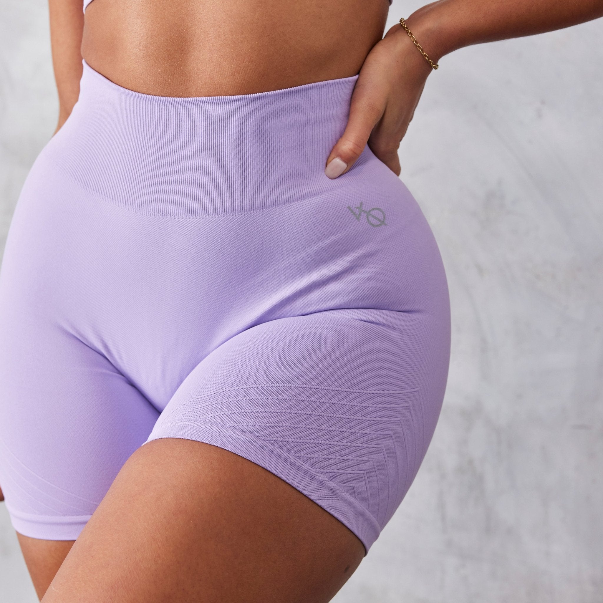 Vanquish Neutral V2 Seamless Lilac Shorts - Vanquish Fitness