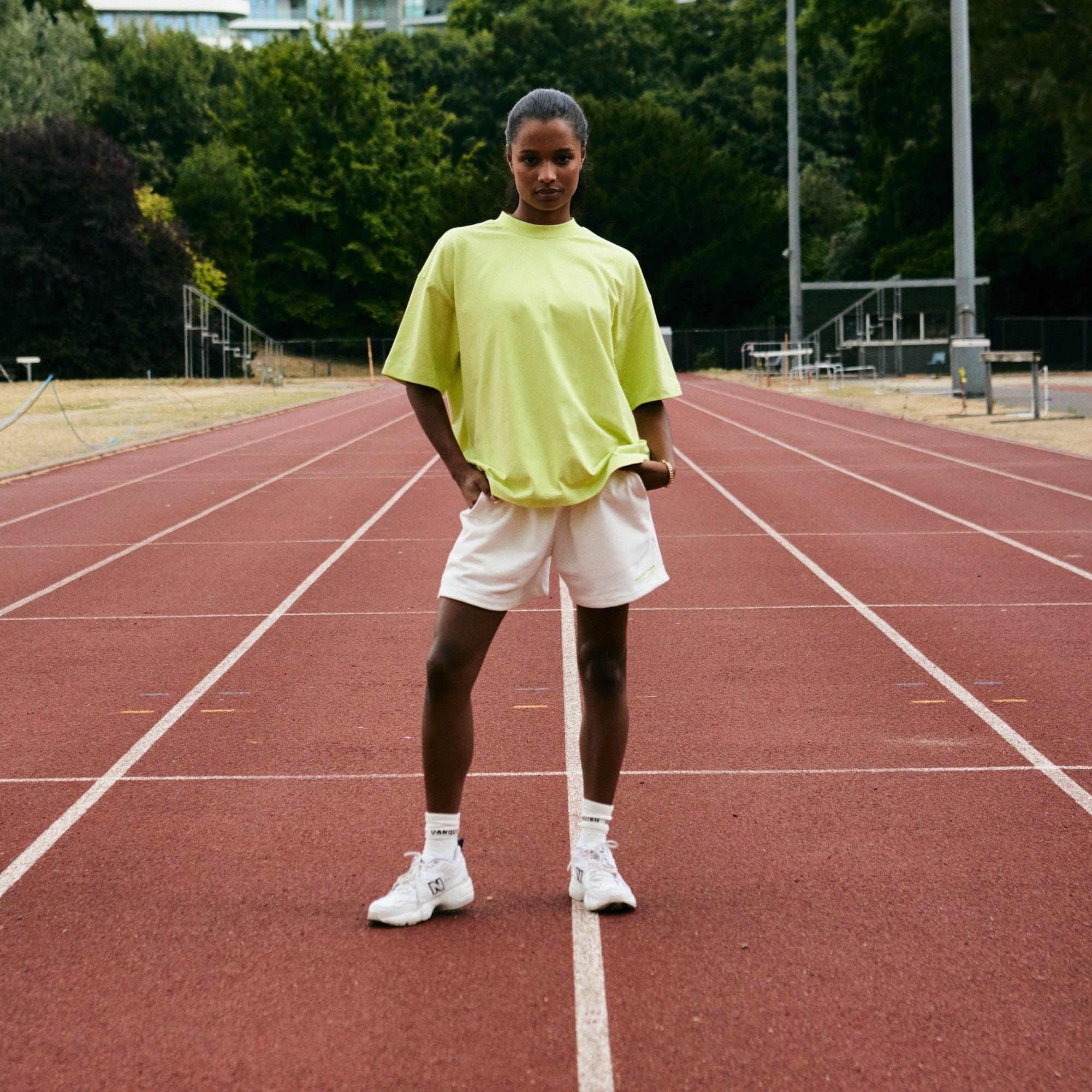 Vanquish Sport Lime Green Oversized T Shirt - Vanquish Fitness