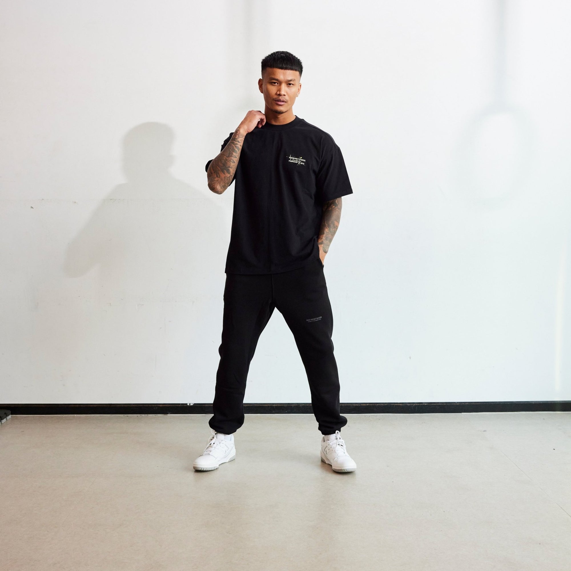 Vanquish TSP Black Birthday Oversized T Shirt - Vanquish Fitness