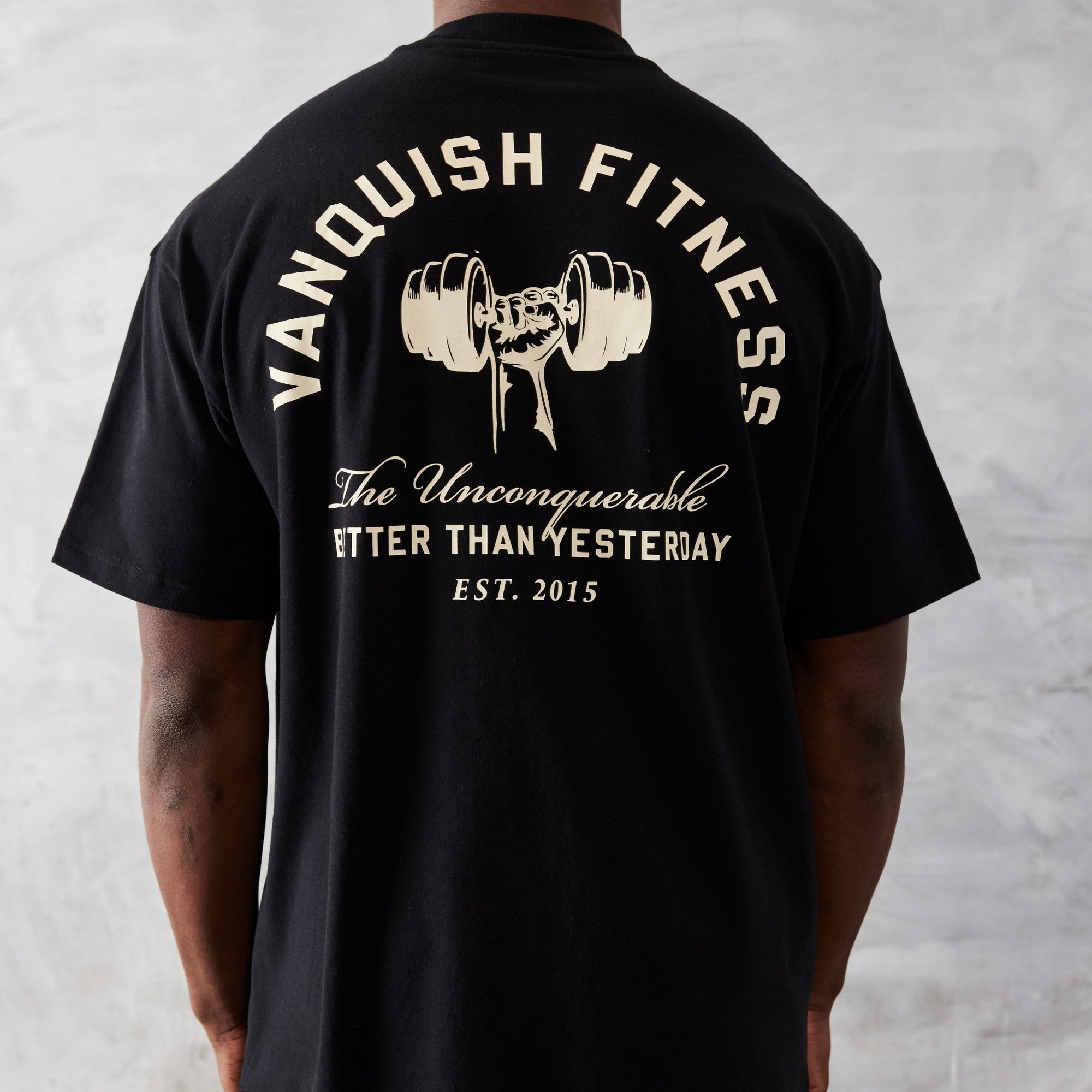 Vanquish TSP Black Strength Oversized T Shirt - Vanquish Fitness