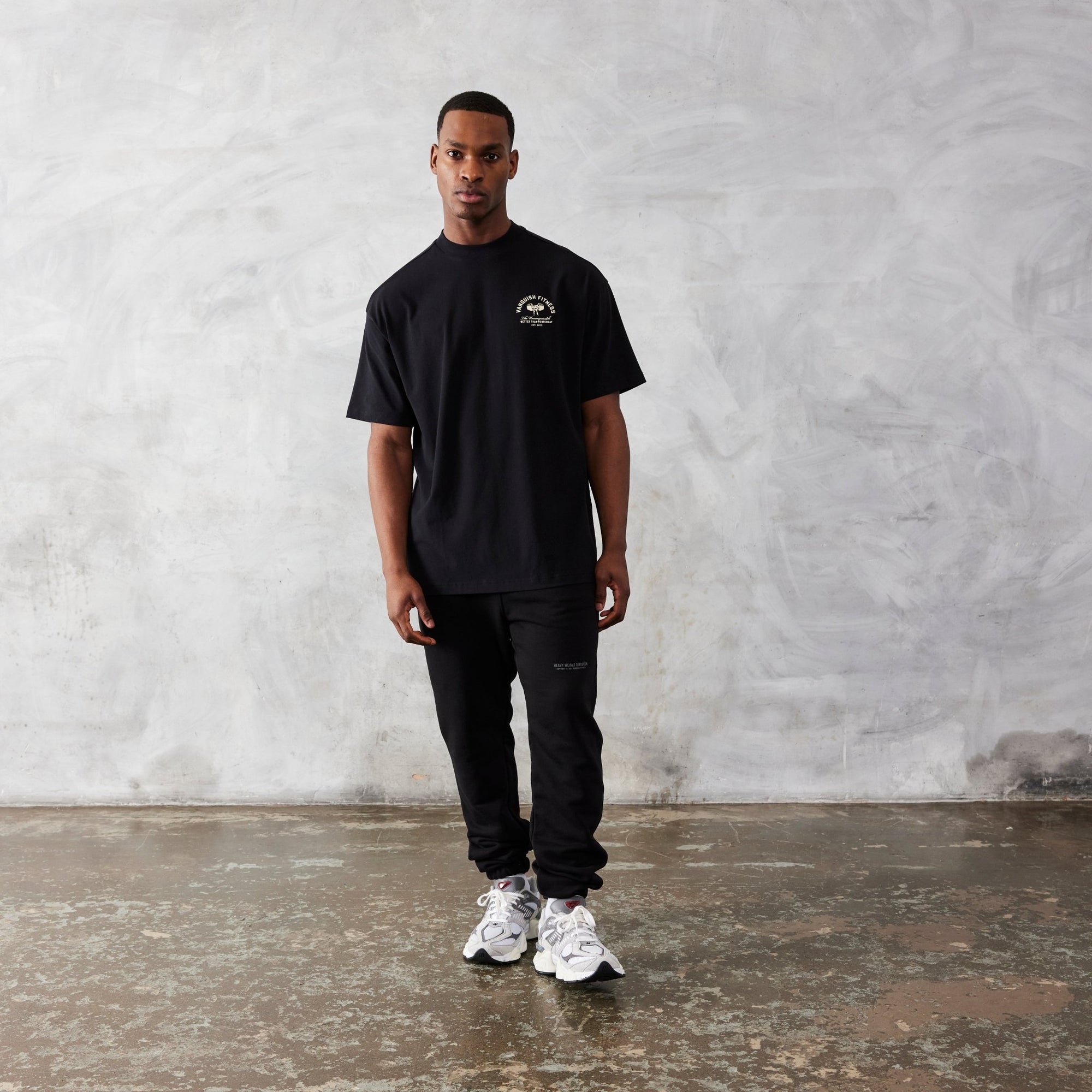 Vanquish TSP Black Strength Oversized T Shirt - Vanquish Fitness