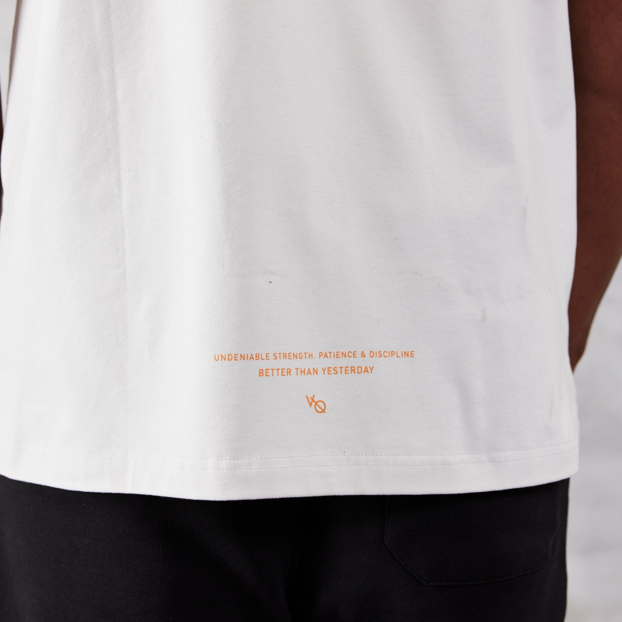 Vanquish TSP Cloud White Undeniable Oversized T Shirt - Vanquish Fitness