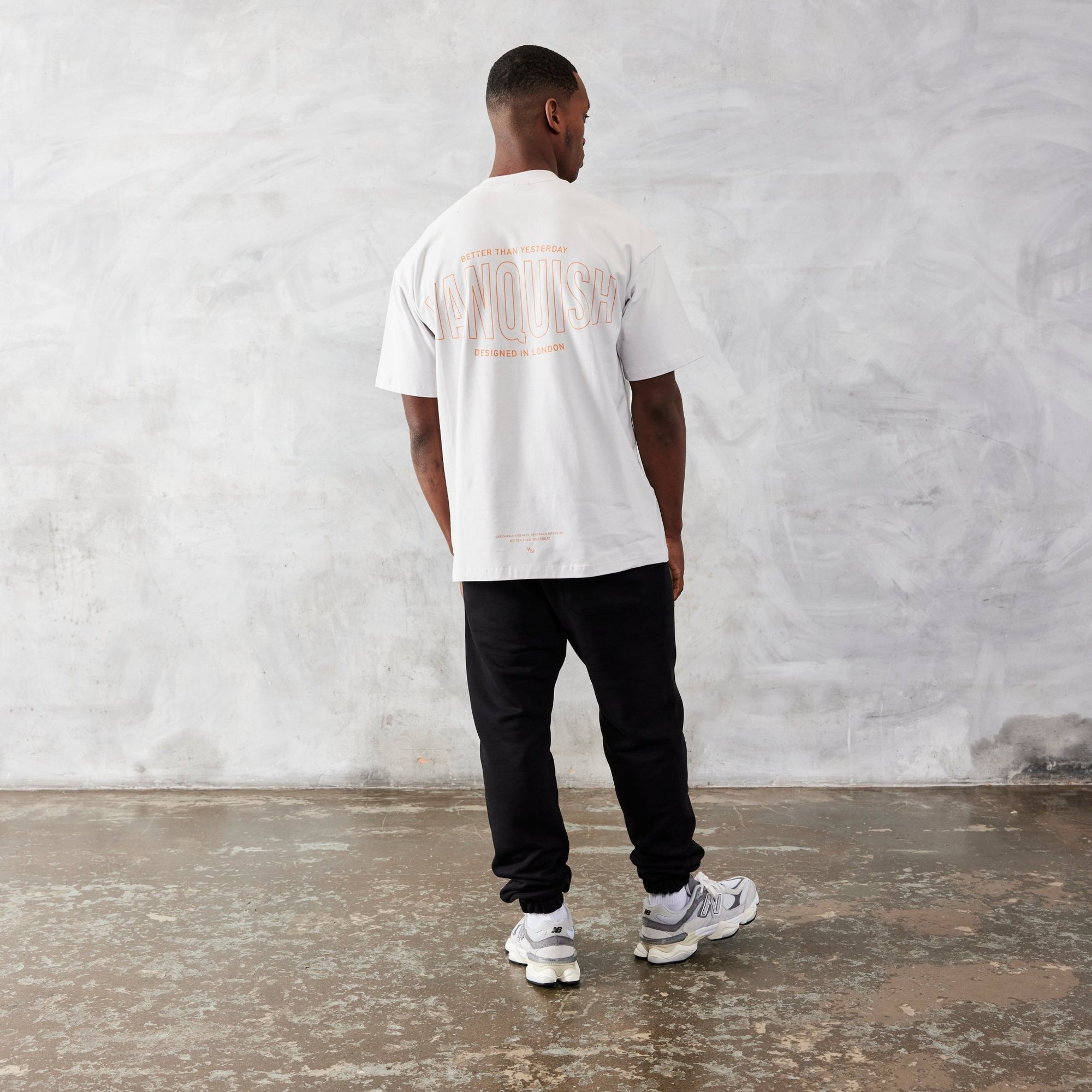 Vanquish TSP Cloud White Undeniable Oversized T Shirt - Vanquish Fitness