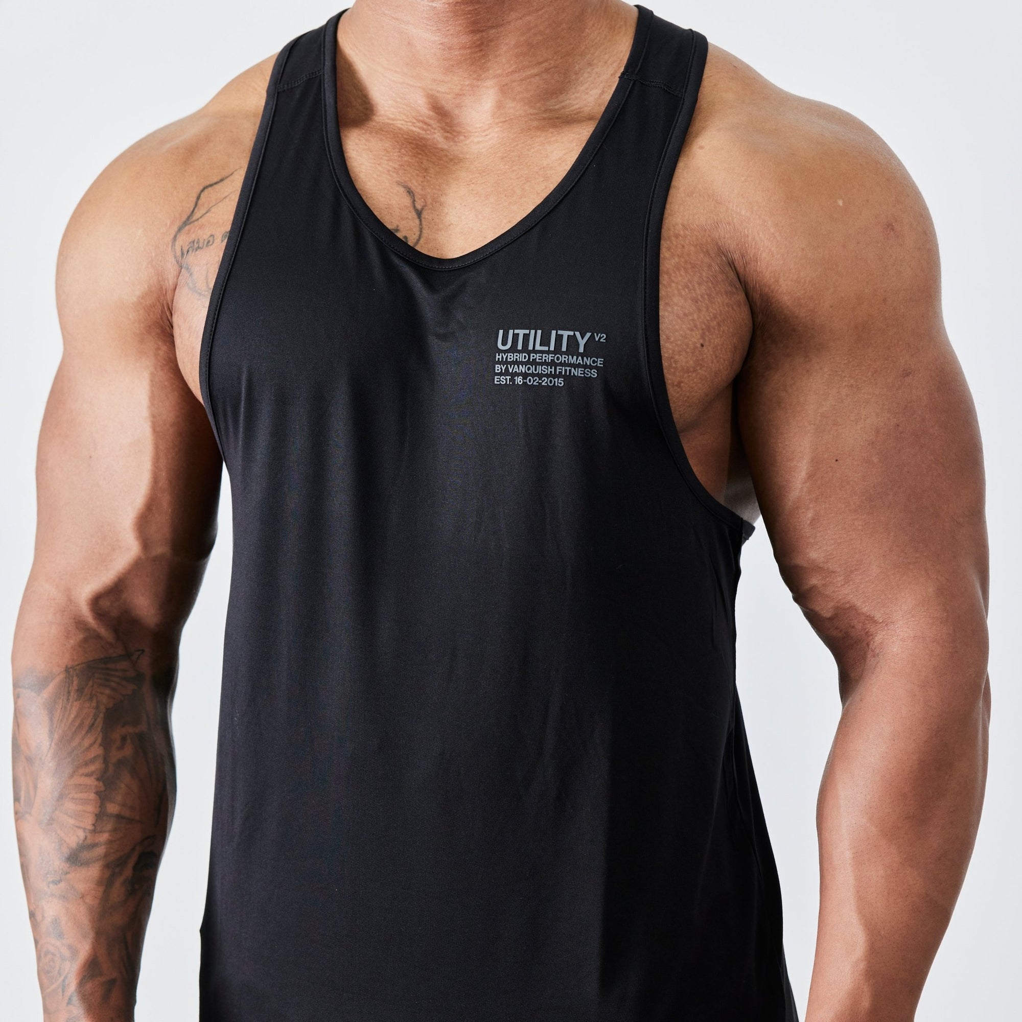 Vanquish Utility V2 Black Tank - Vanquish Fitness