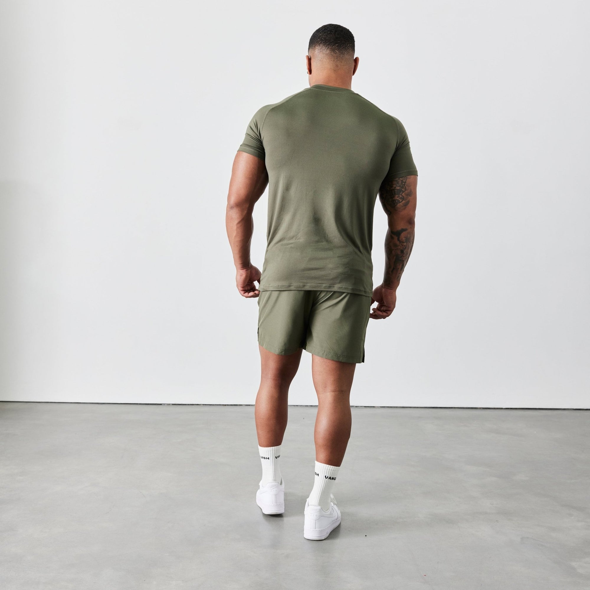 Vanquish Utility V2 Khaki Cargo Shorts - Vanquish Fitness
