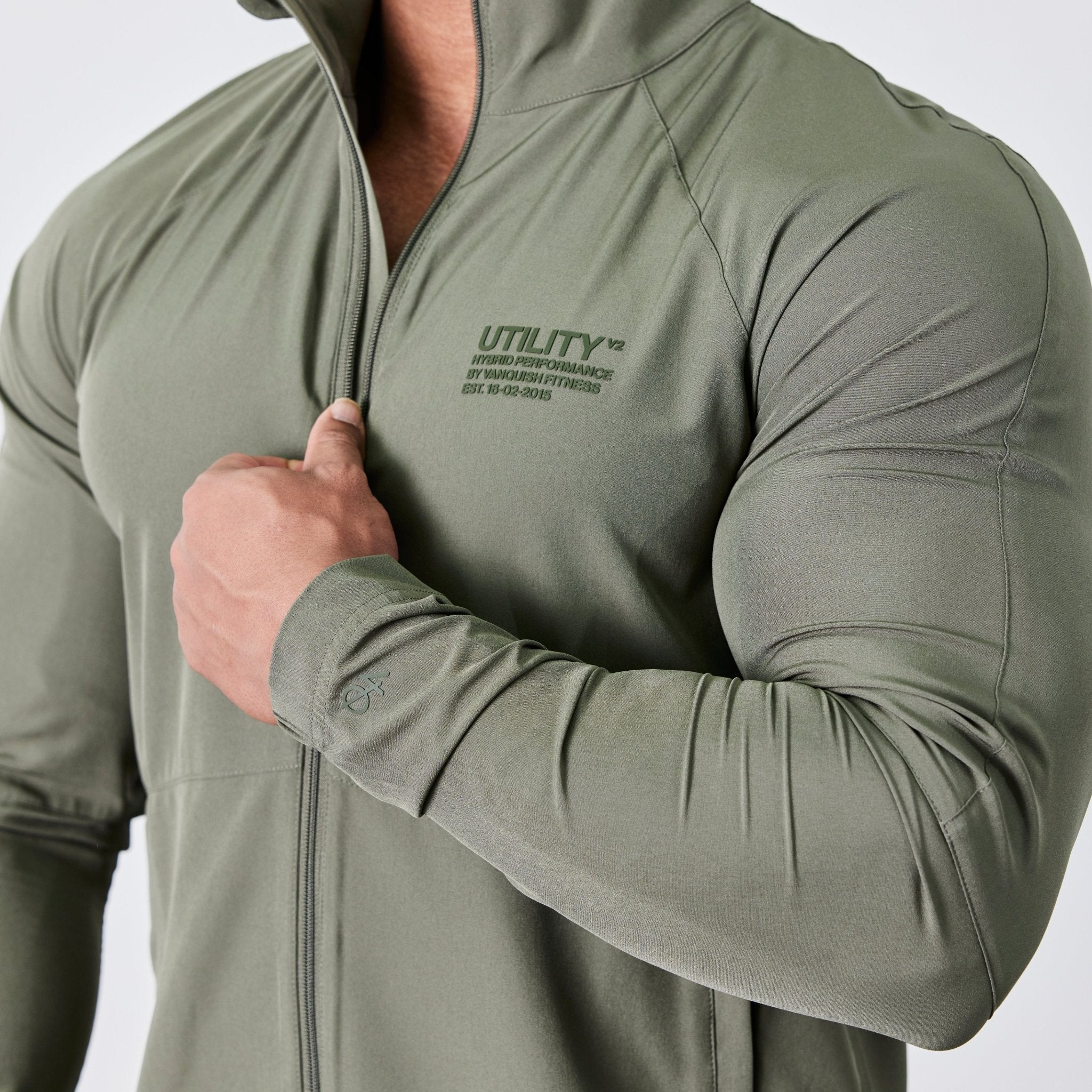 Vanquish Utility V2 Khaki Jacket - Vanquish Fitness
