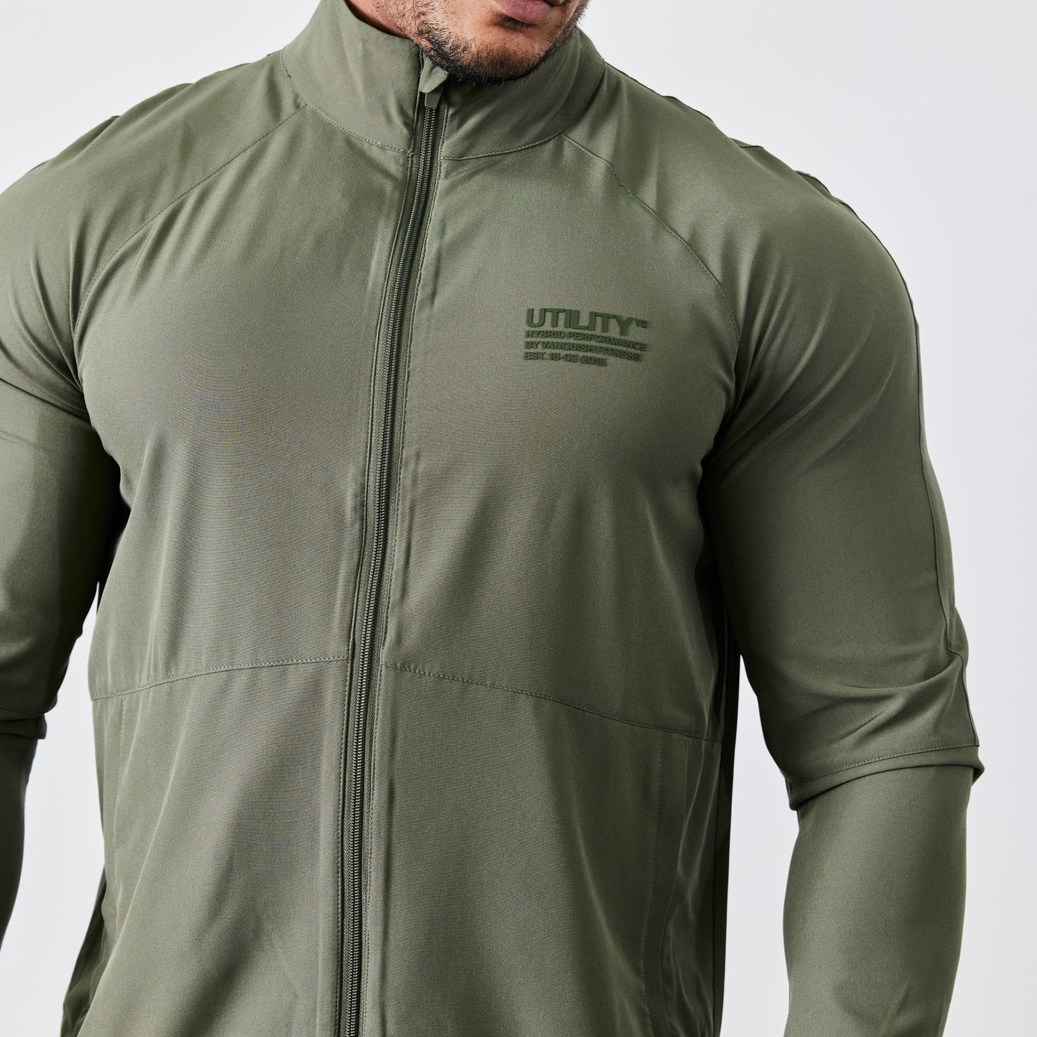 Vanquish Utility V2 Khaki Jacket - Vanquish Fitness