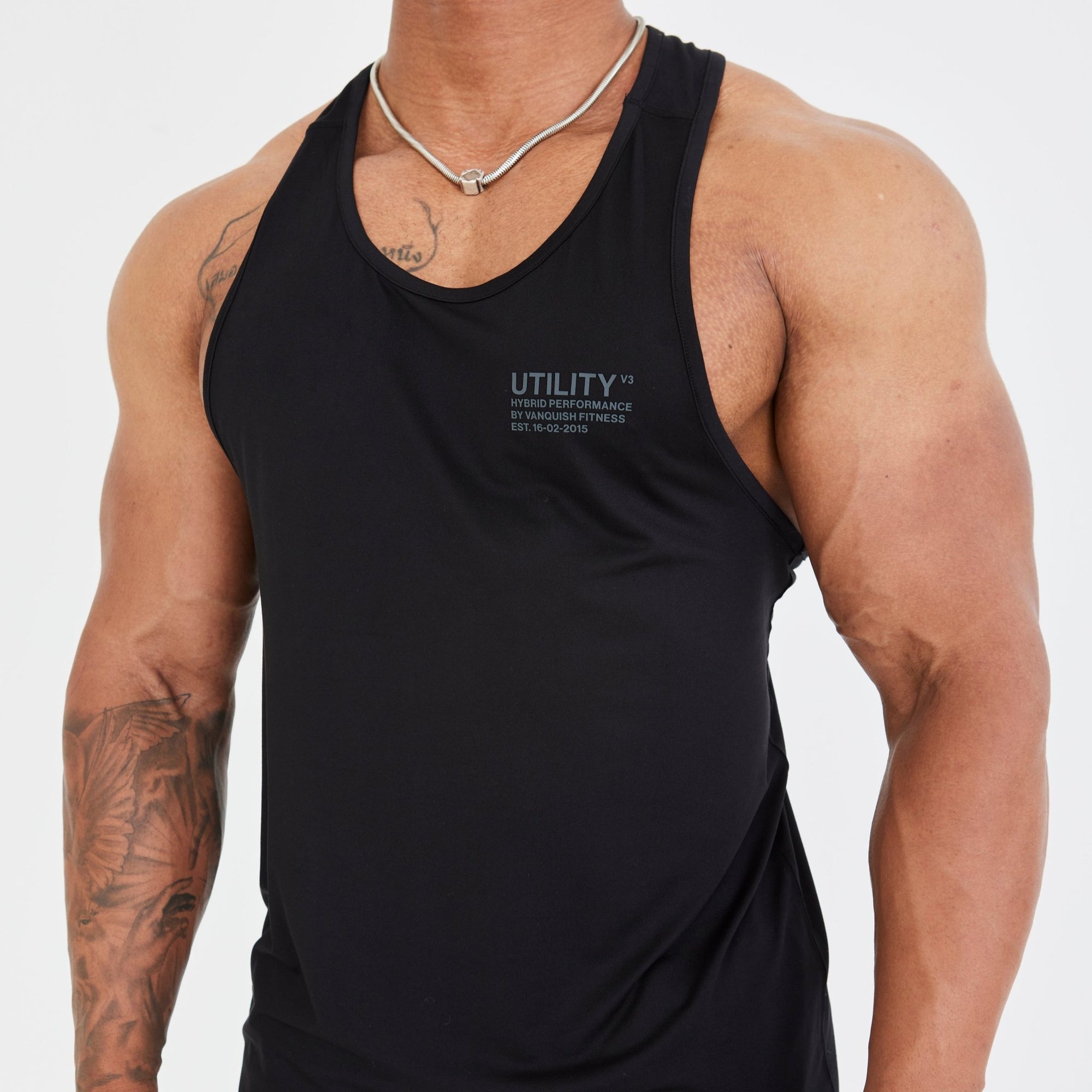 Vanquish Utility V3 Black Tank - Vanquish Fitness