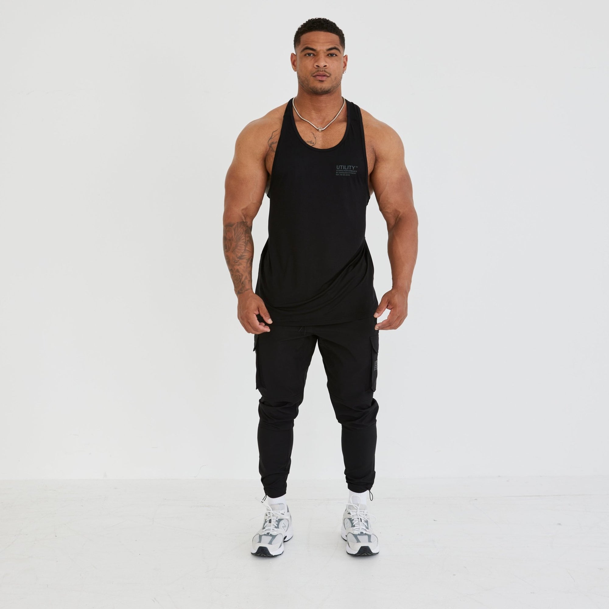 Vanquish Utility V3 Black Tank - Vanquish Fitness
